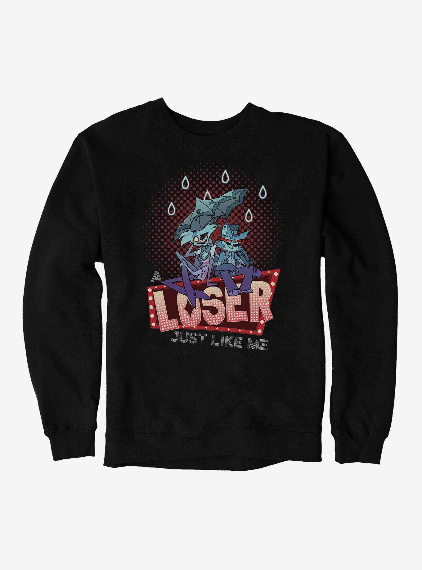 Hazbin Hotel Husk & Angel Dust Loser Sweatshirt, , hi-res