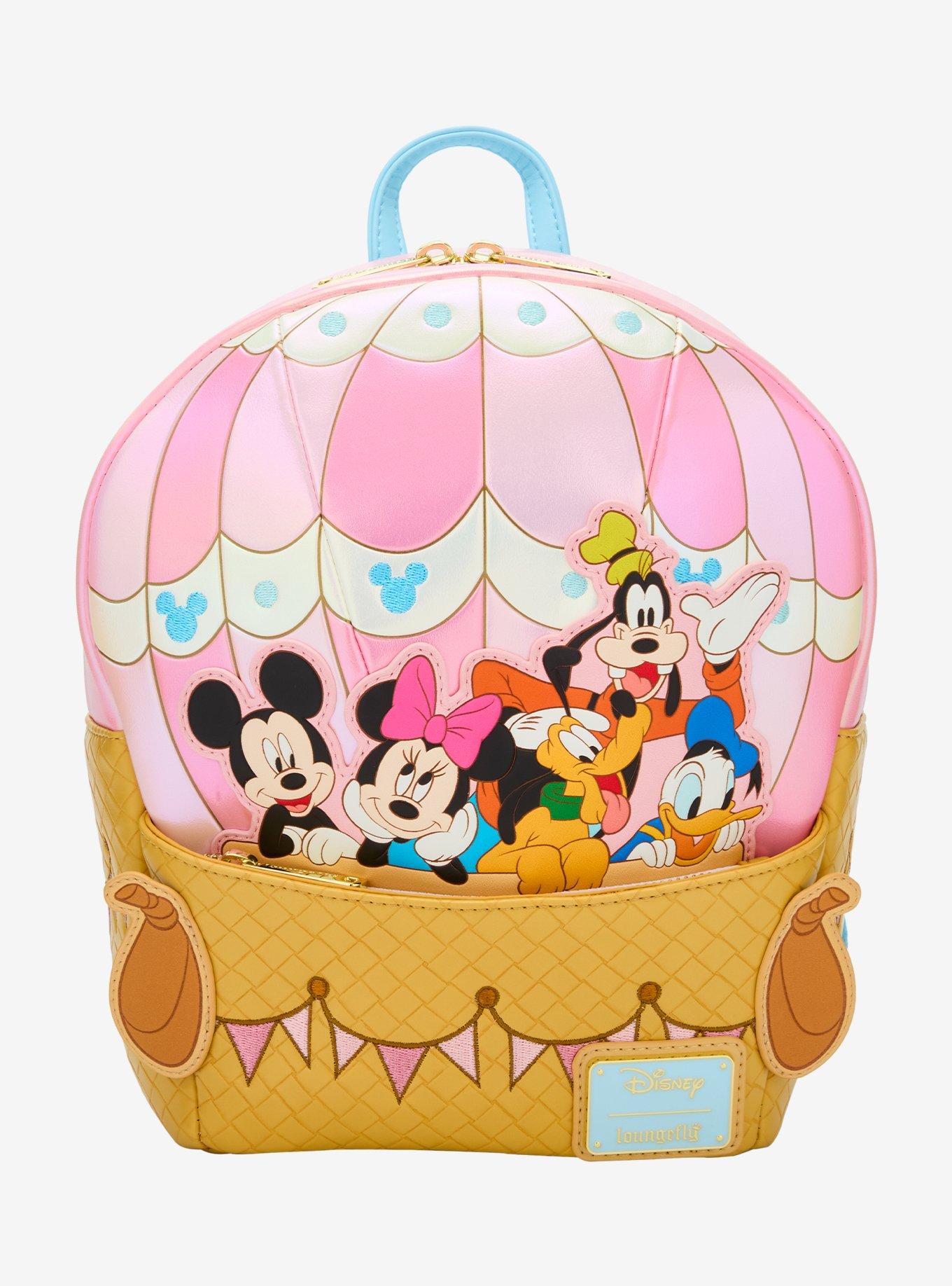 Loungefly Disney Mickey Mouse & Friends Hot Air Balloon Mini Backpack, , hi-res
