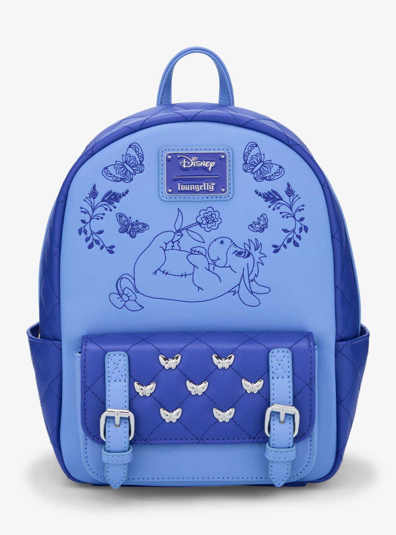 Loungefly Disney Winnie the Pooh Eeyore Friends Double Zipper Mini Backpack Loungefly x Disney Winnie The Pooh & Friends Mini Backpack  main image 4