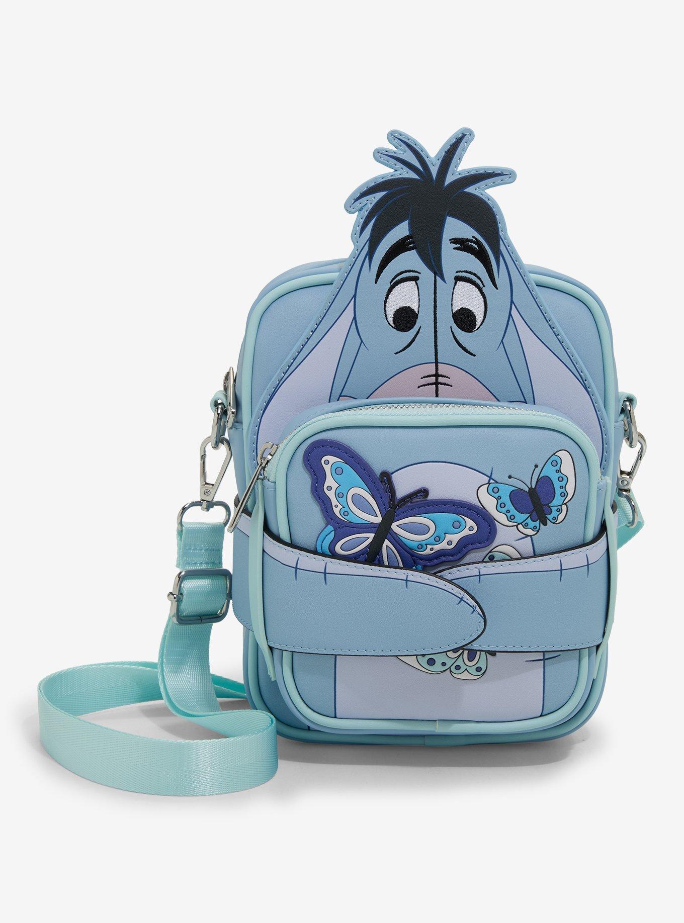 Loungefly Disney Winnie The Pooh Eeyore Butterflies & Flowers Crossbody Bag, , hi-res