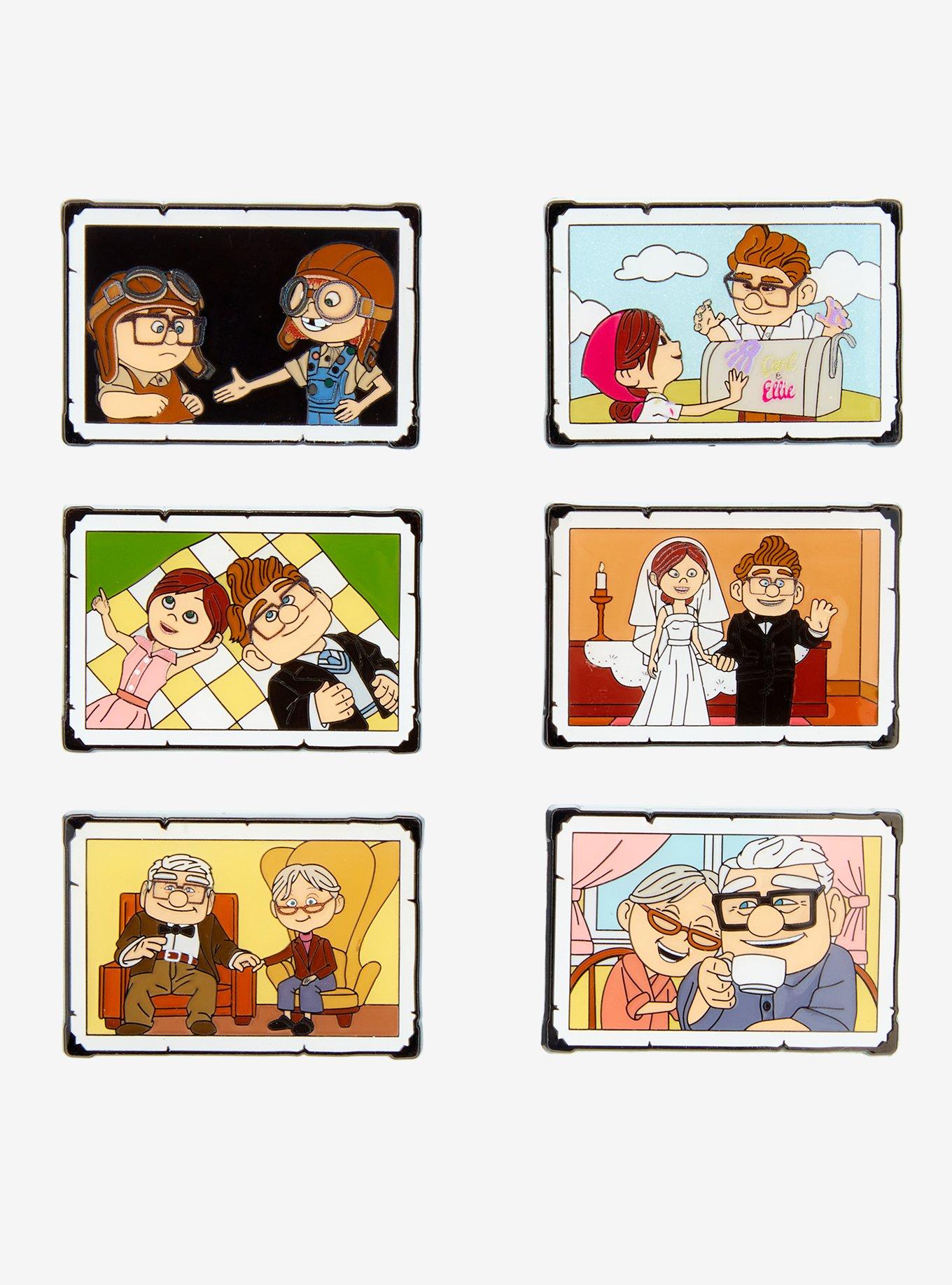 Disney Pixar Up Portraits Blind Box Enamel Pin, , hi-res