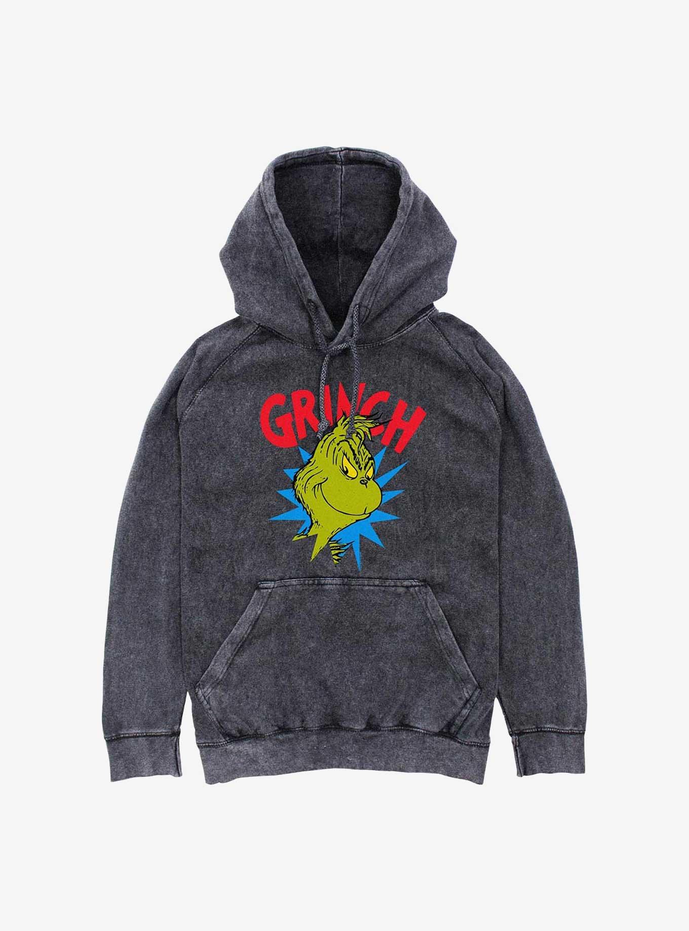 Dr. Seuss So Grinchy Mineral Wash Hoodie, , hi-res