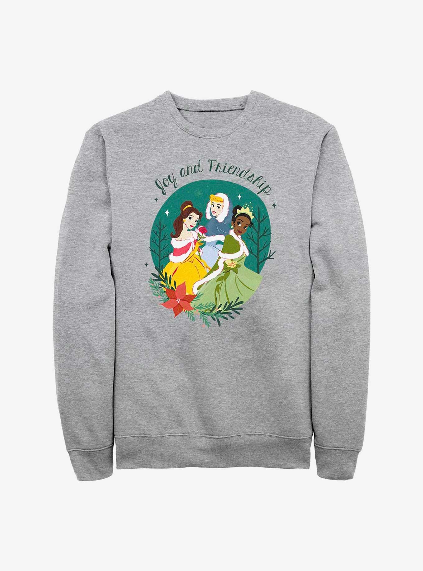 Disney Princesses Joy And Friendship Sweatshirt, ATH HTR, hi-res