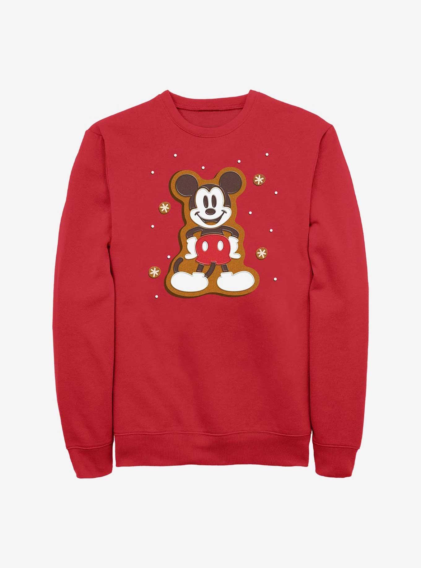 Disney Mickey Mouse Holiday Gingerbread Sweatshirt, , hi-res