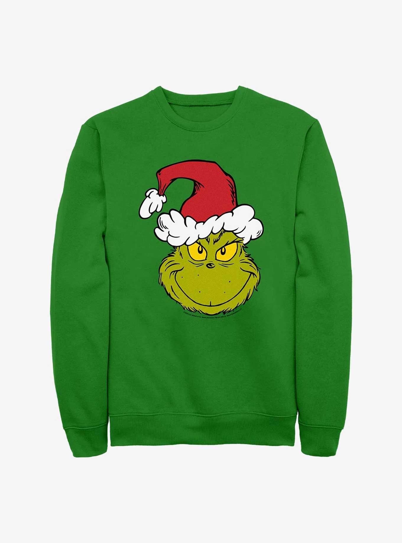 Dr. Seuss Grinch Spirit Line Sweatshirt, , hi-res