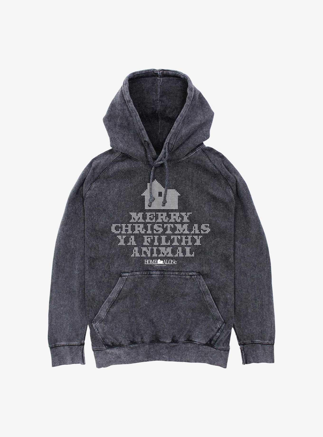 Home Alone Merry Christmas Ya Filthy Animal Mineral Wash Hoodie, , hi-res