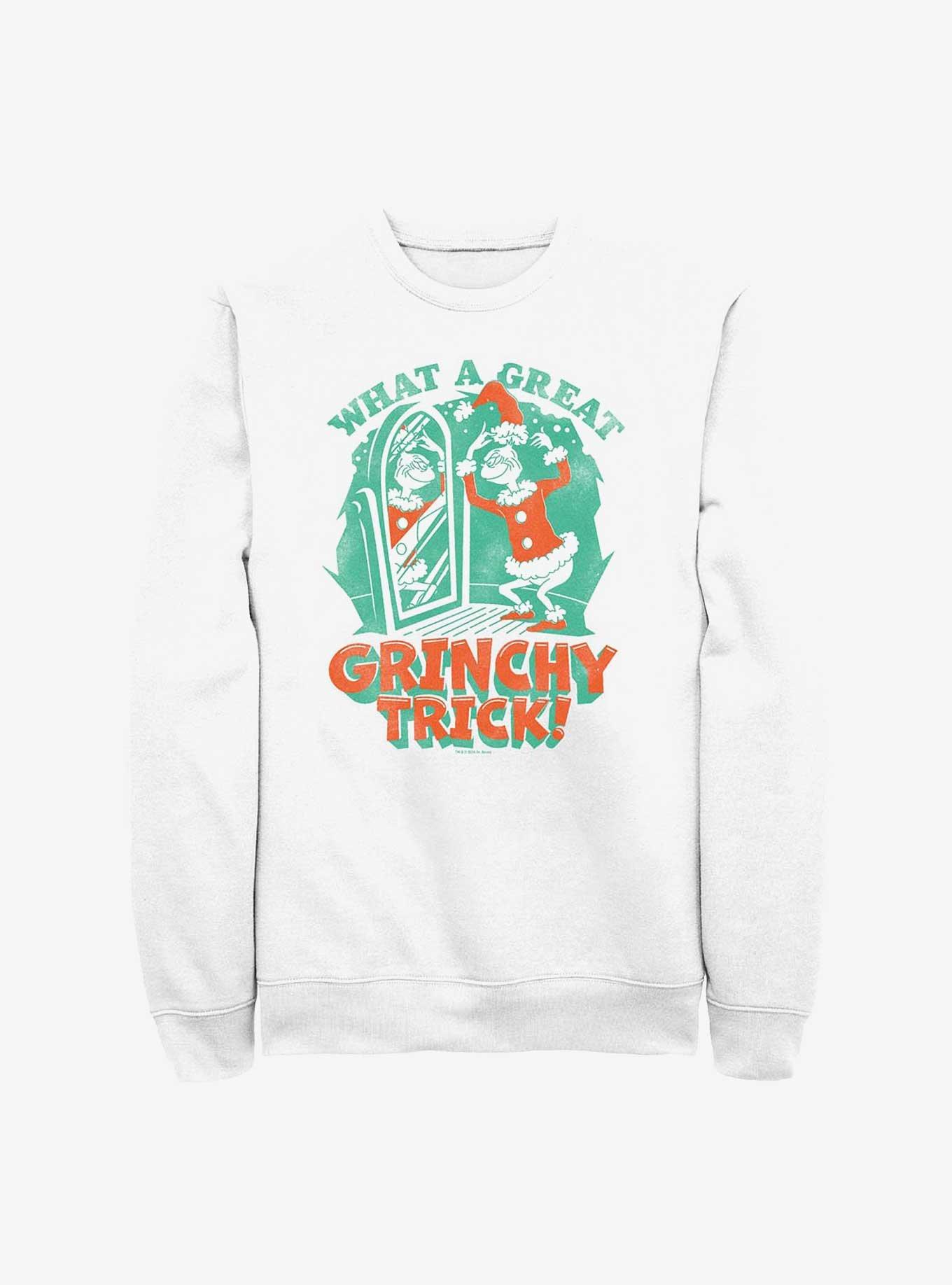 Dr. Seuss Grinchy Trick Sweatshirt, , hi-res