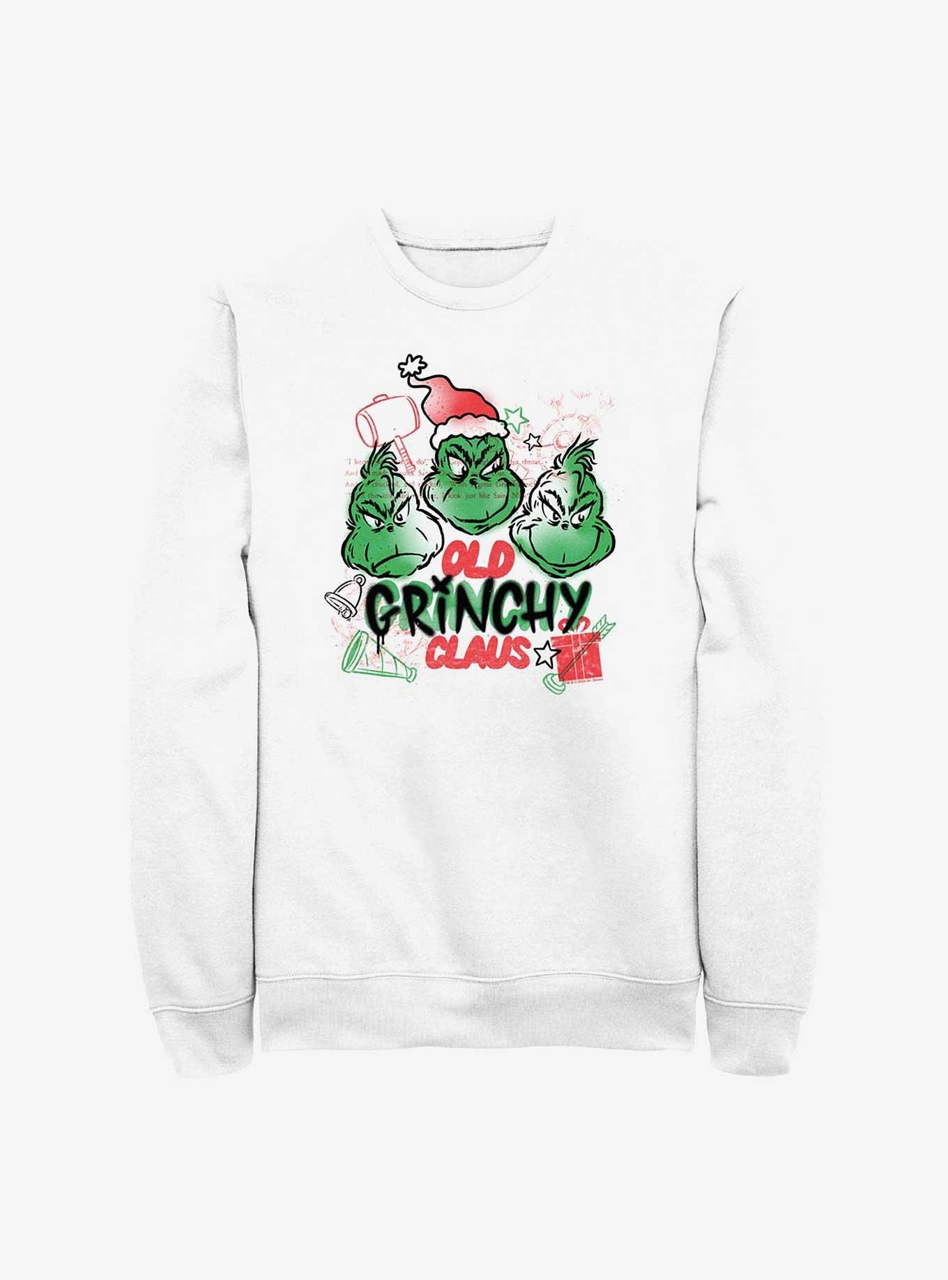 Dr. Seuss Grinchy Claus Sweatshirt, , hi-res