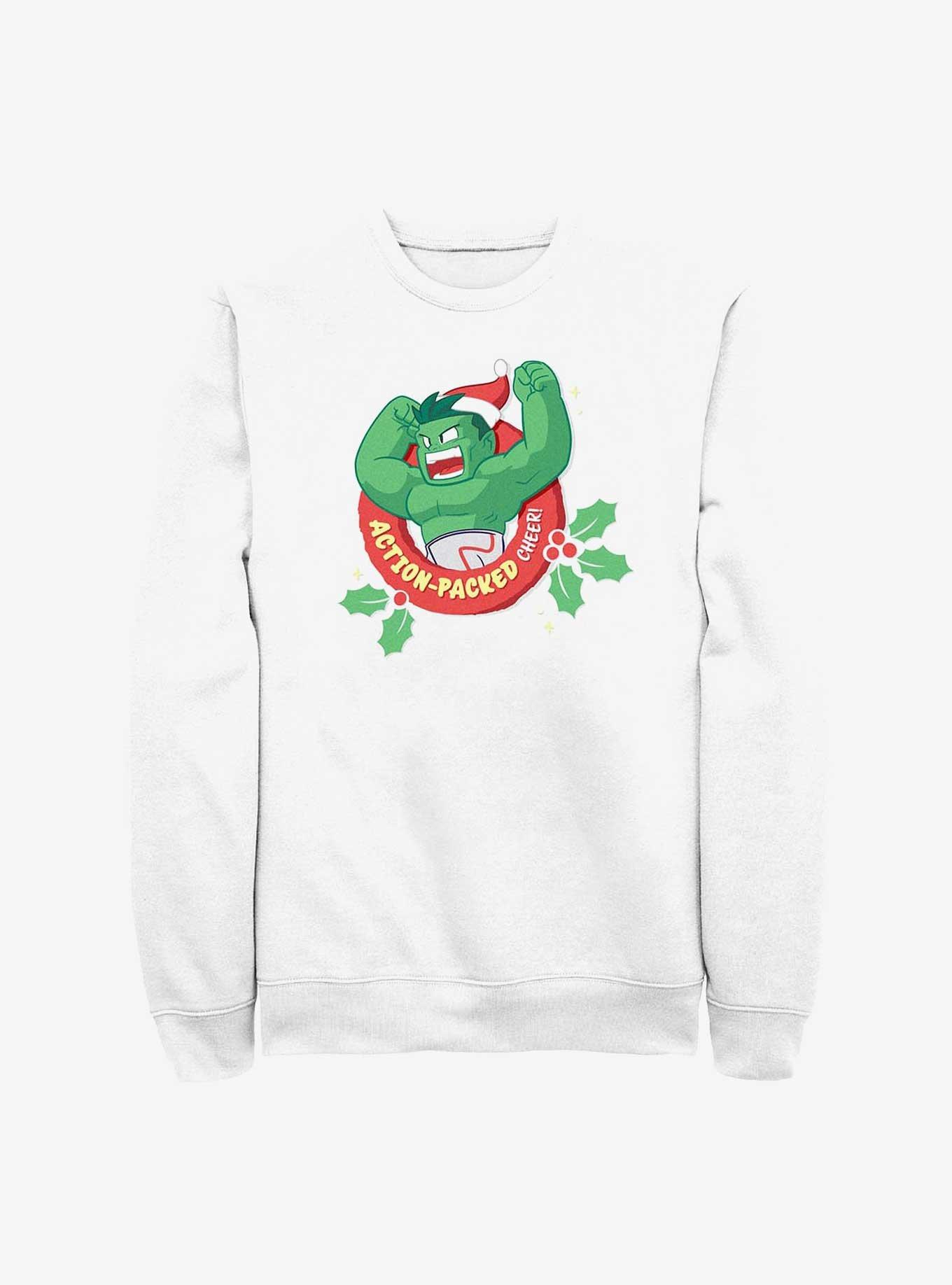 Marvel Hulk Action Packed Cheer Sweatshirt