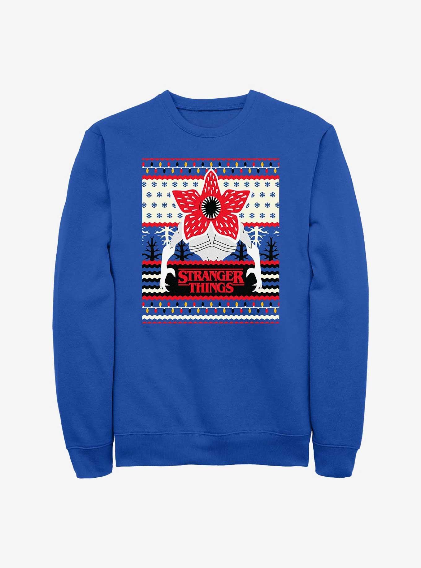 Stranger Things Demogorgon Ugly Sweater Sweatshirt, , hi-res