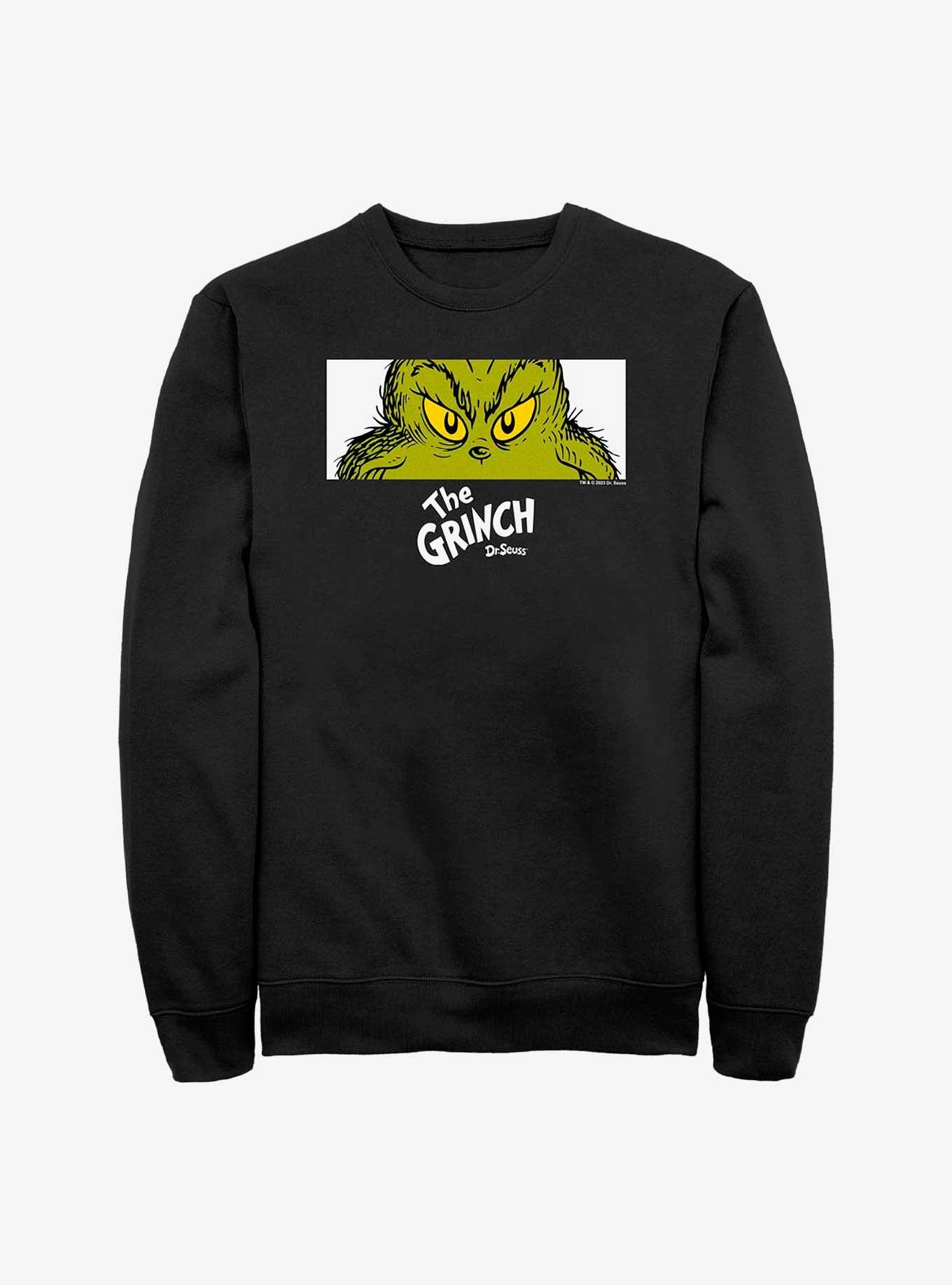 Dr. Seuss Grinch Eyes Sweatshirt, , hi-res