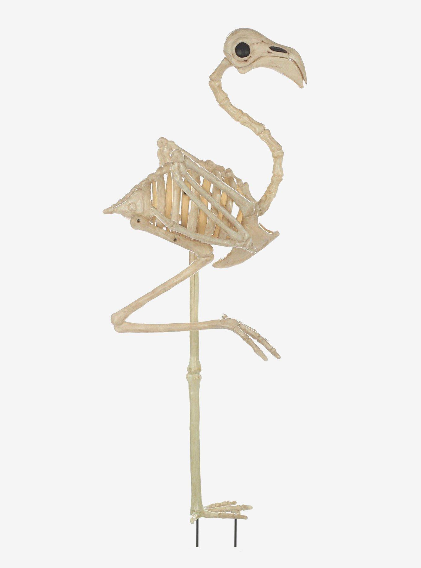 Skeletal Flamingo 3ft Lawn Decor, , hi-res