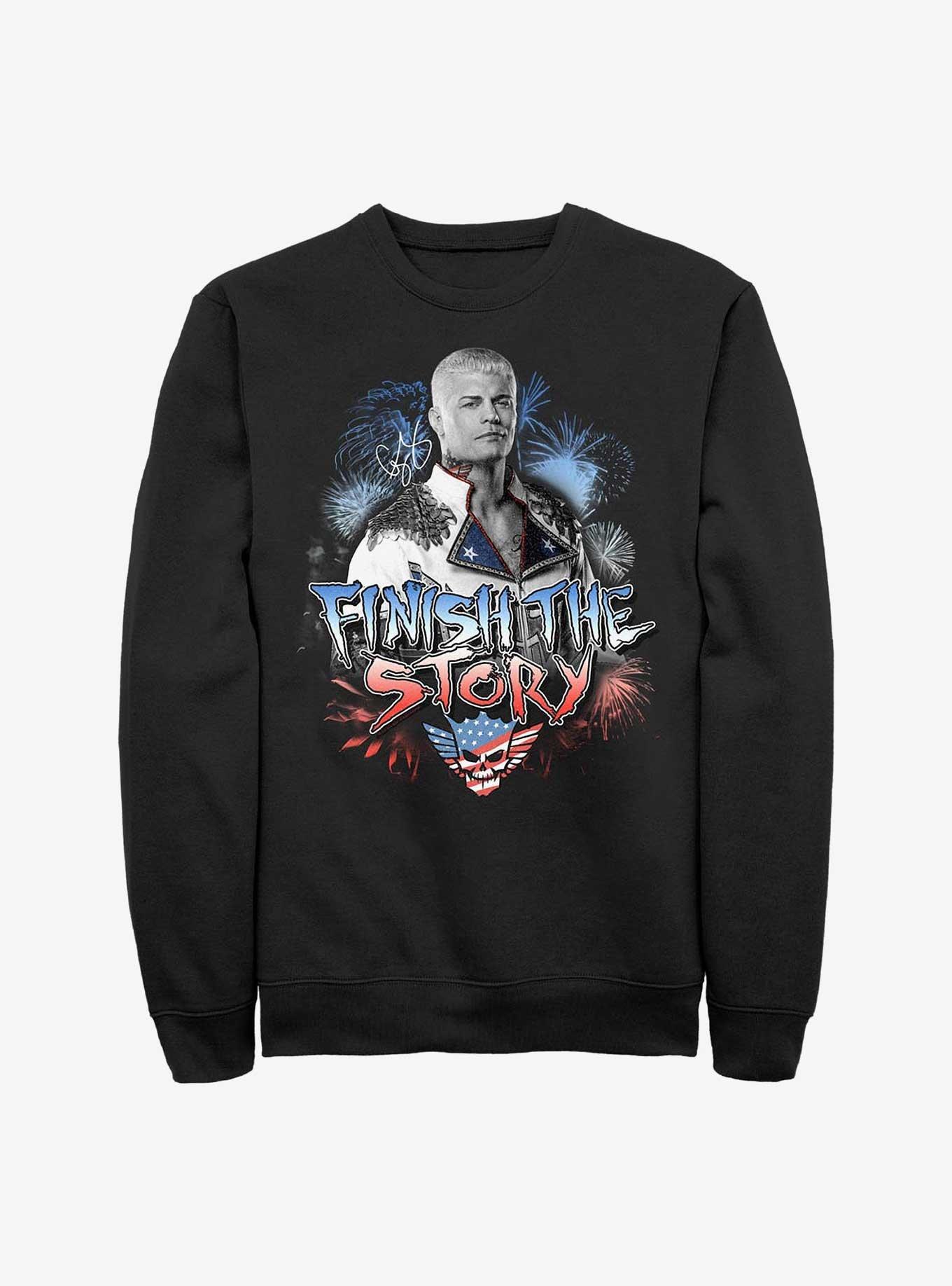 WWE Cody Rhodes Finish The Story Sweatshirt, , hi-res