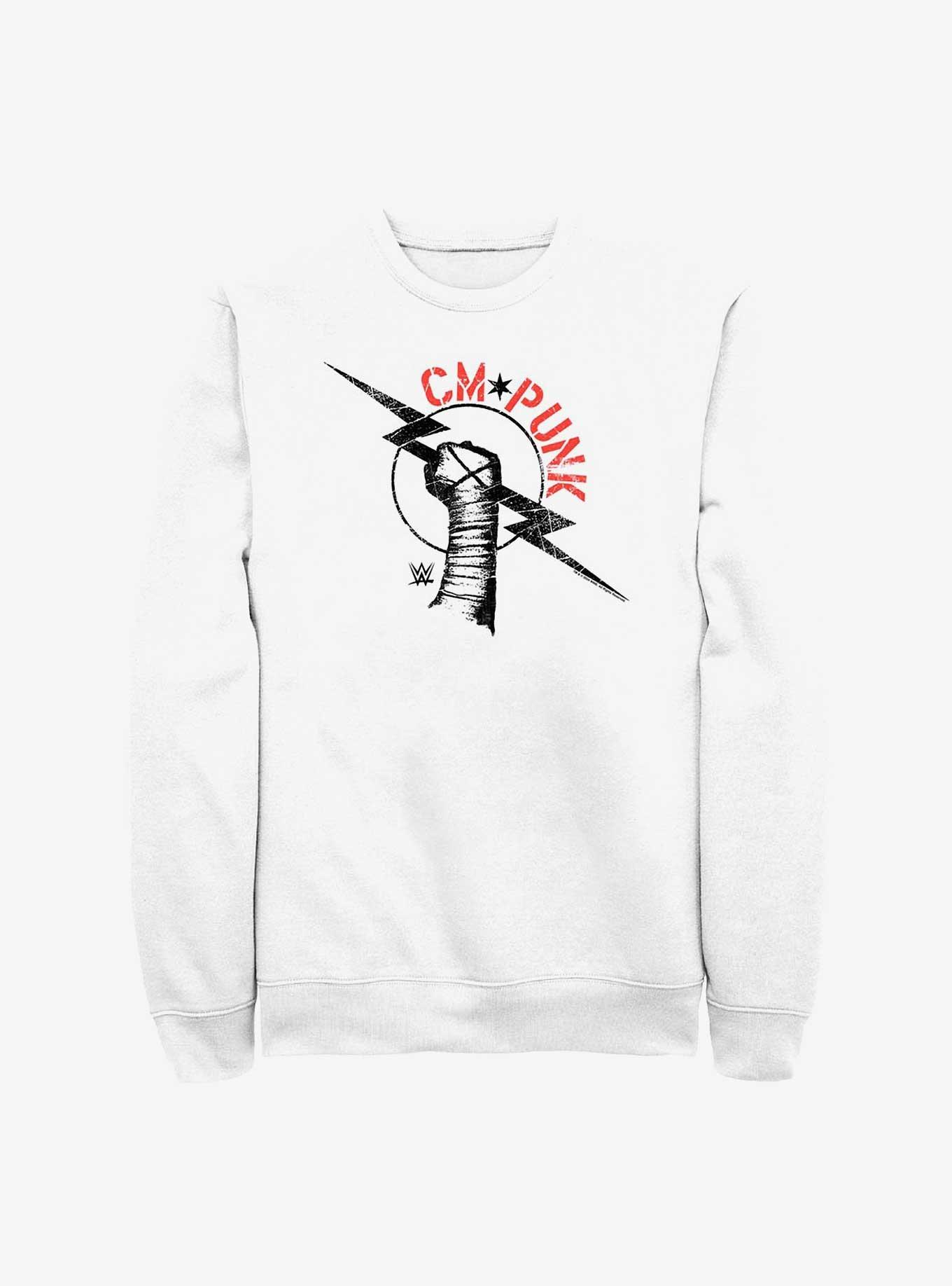 WWE CM Punk Lightning Bolt Icon Sweatshirt, , hi-res