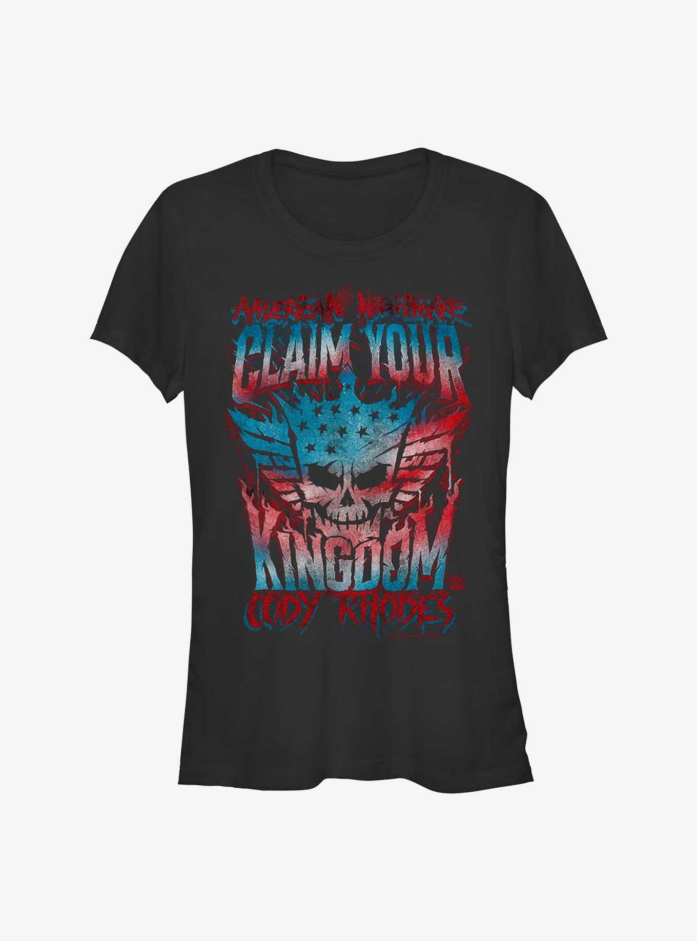 WWE Cody Rhodes Claim Your Kingdom Girls T-Shirt, , hi-res