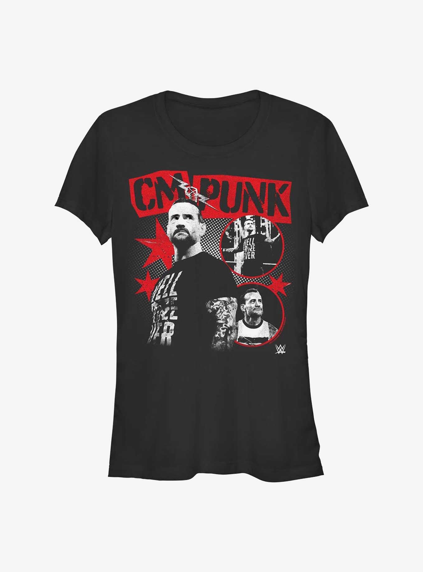 WWE CM Punk Poster Girls T-Shirt, , hi-res