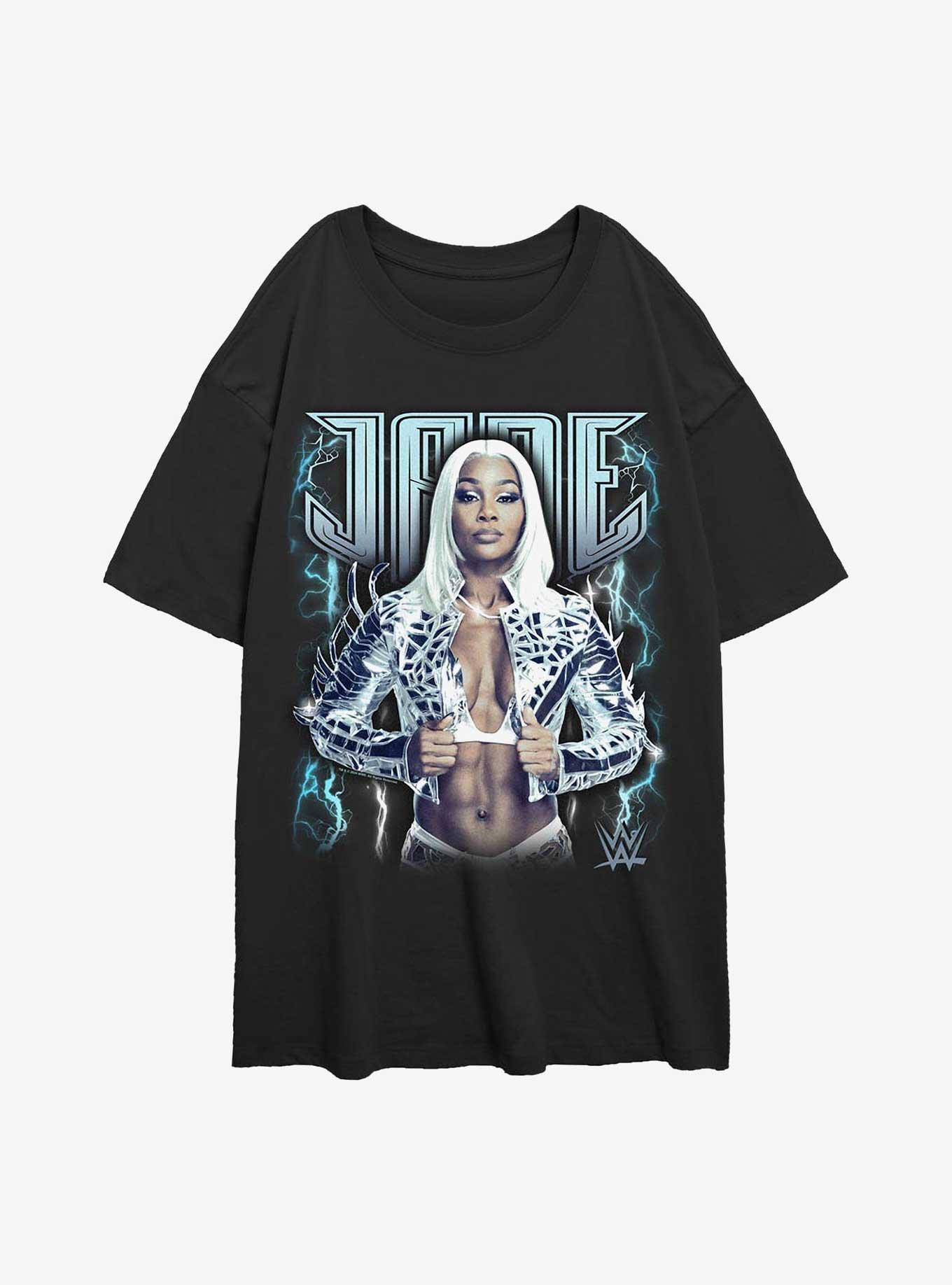 WWE Jade Cargill Storm Portrait Girls Oversized T-Shirt, , hi-res