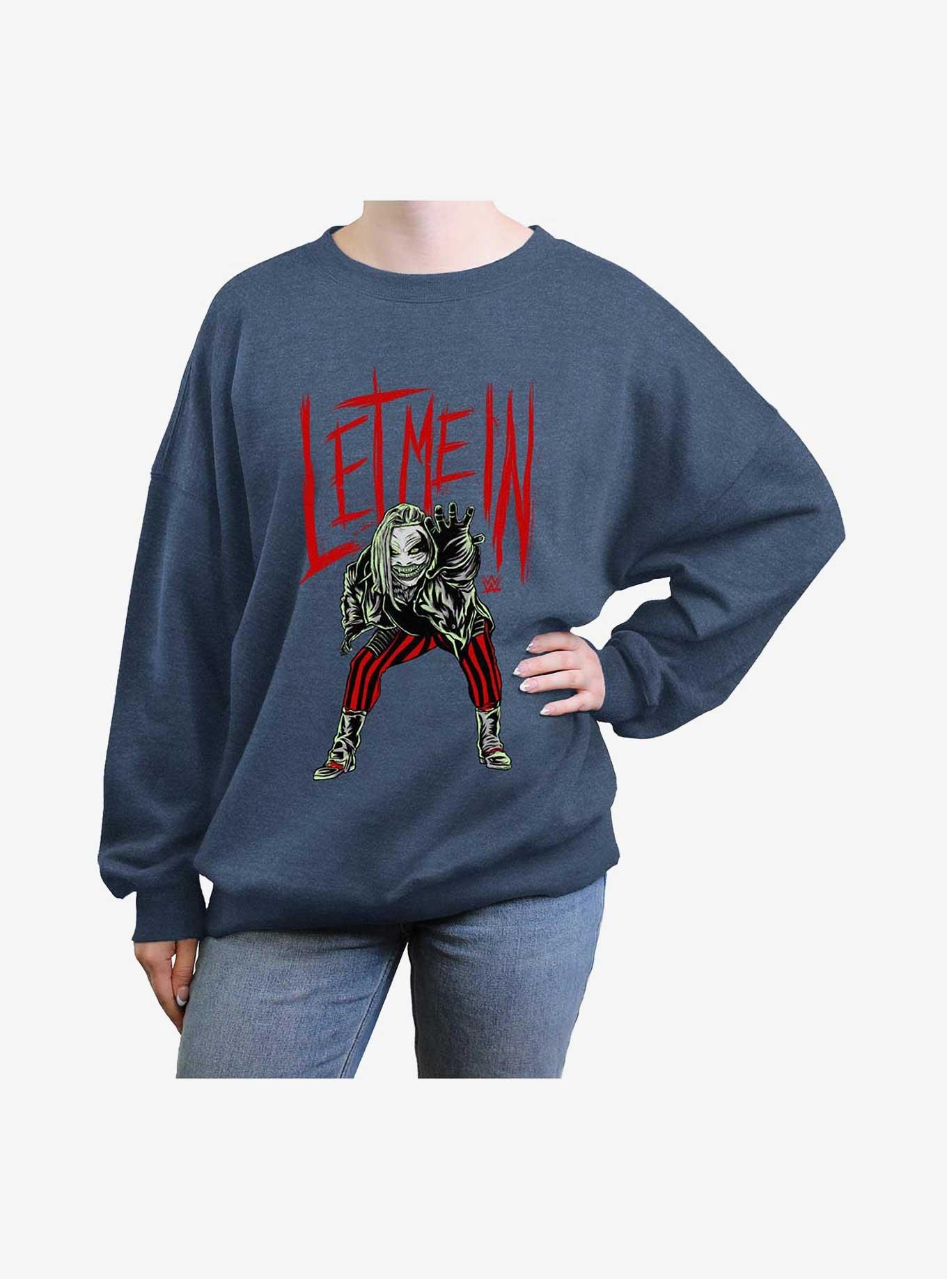 WWE Let Me In Bray Wyatt The Fiend Girls Oversized Sweatshirt, , hi-res