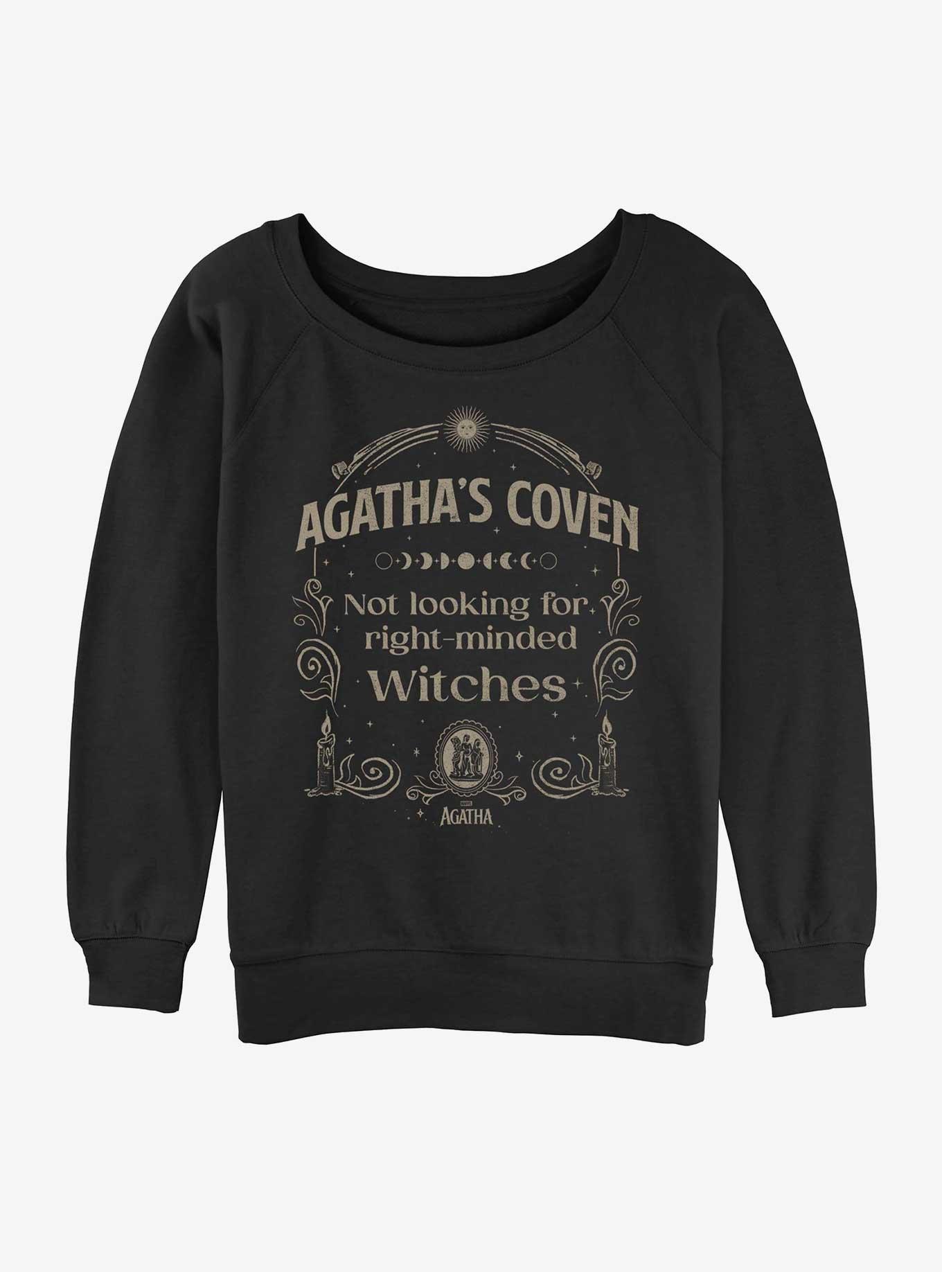 Marvel Agatha Coven Girls Slouchy Sweatshirt, , hi-res