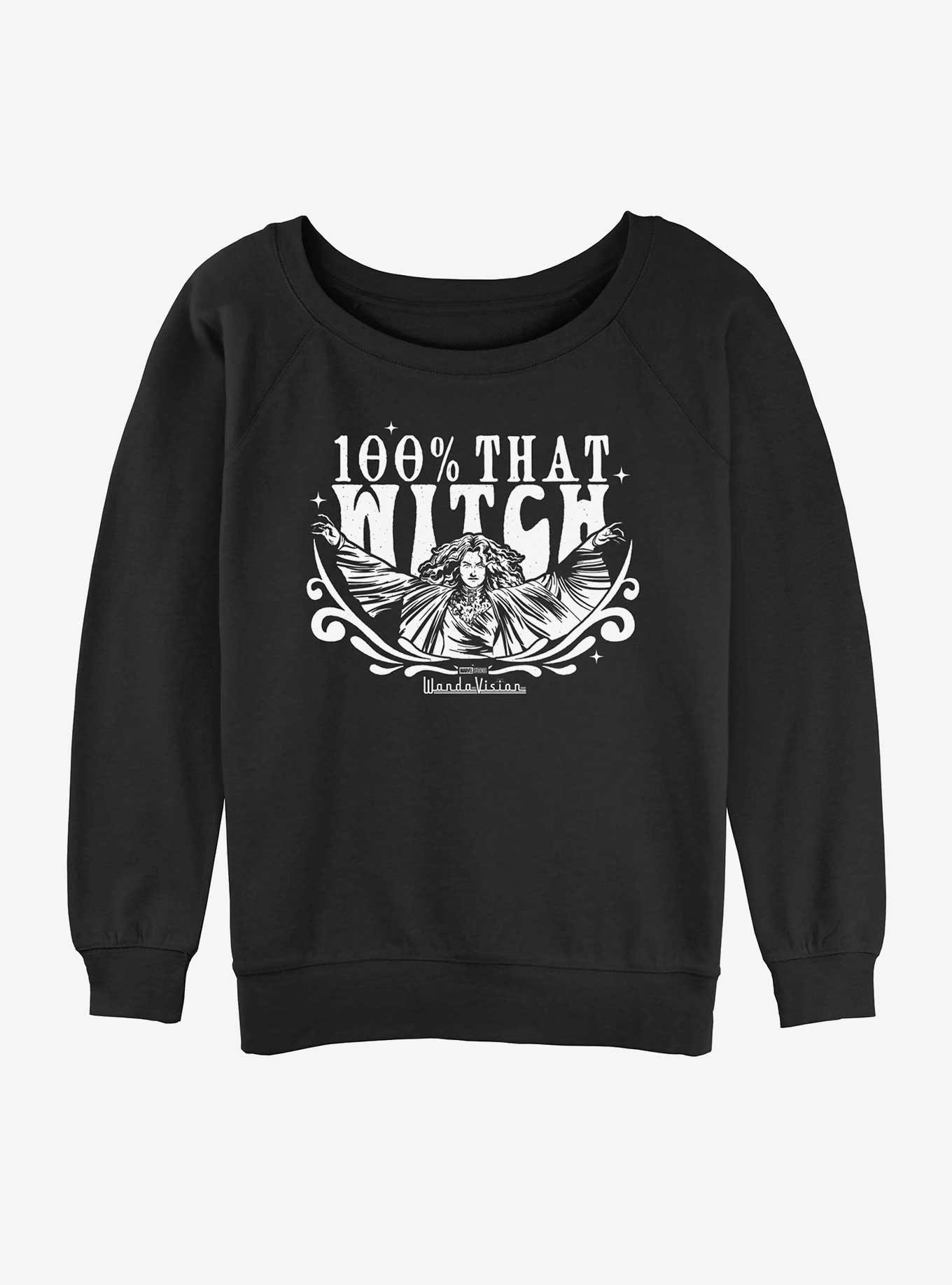 Marvel Agatha 100 % That Witch Girls Slouchy Sweatshirt, , hi-res