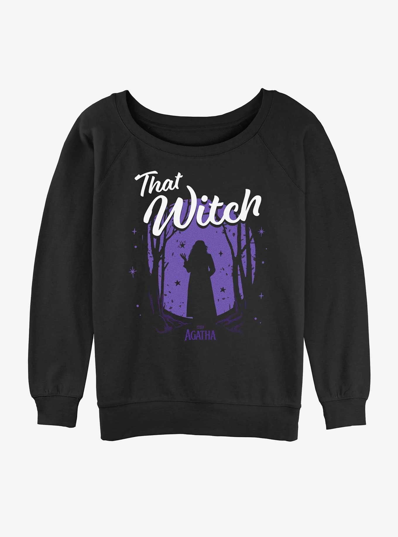 Marvel Agatha That Witch Girls Slouchy Sweatshirt, , hi-res