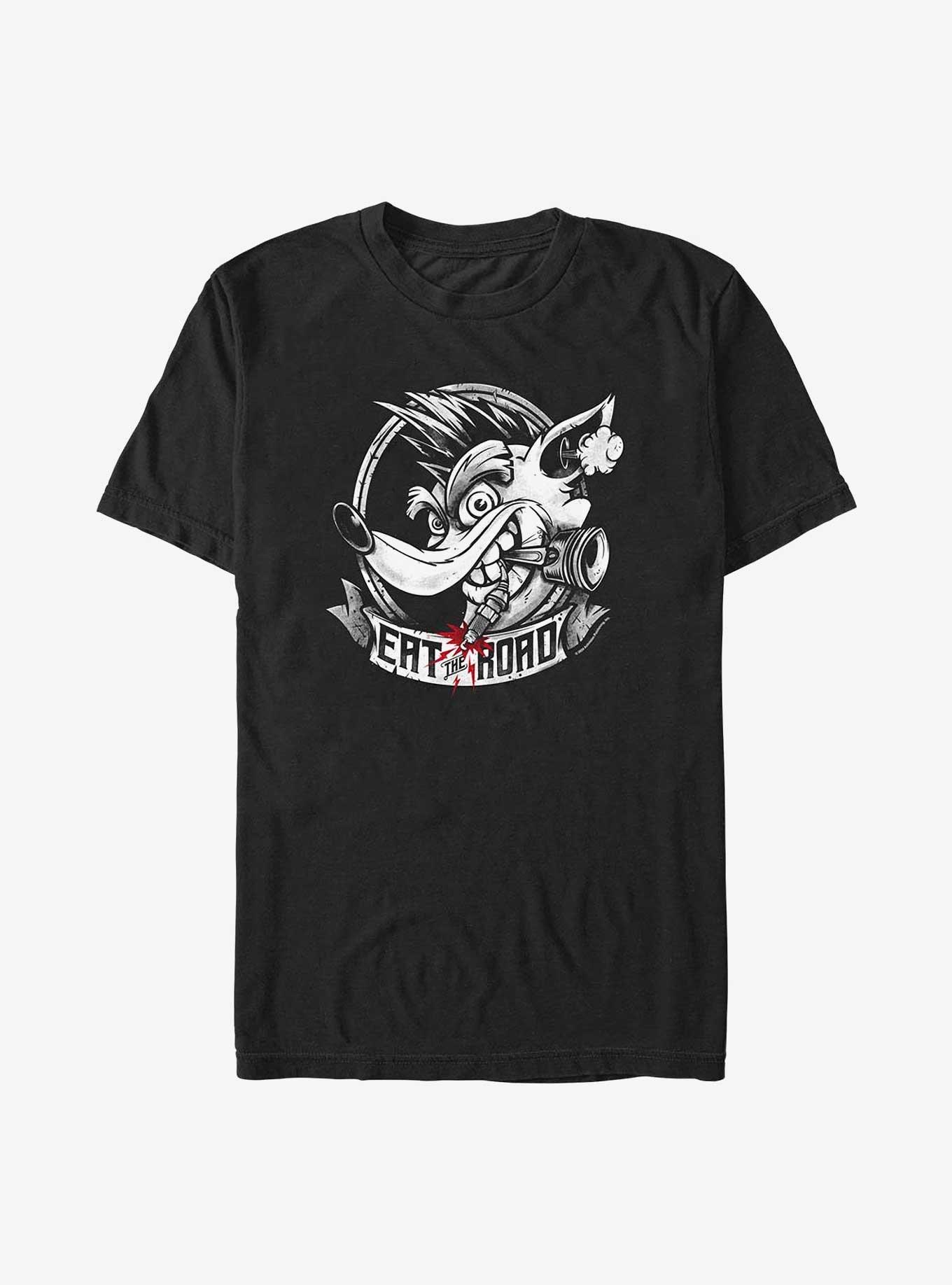 Crash Bandicoot Eat The Road T-Shirt, , hi-res