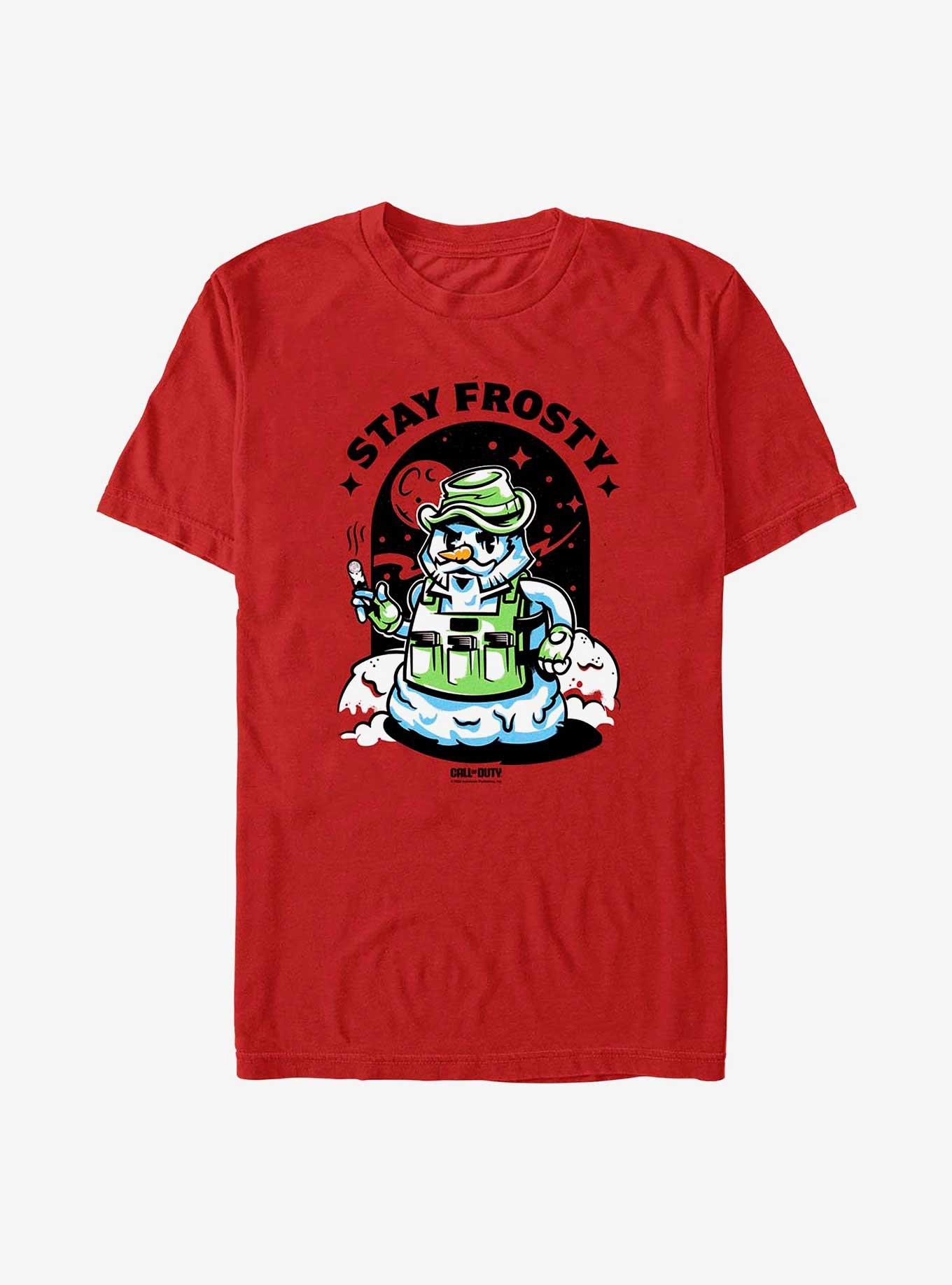 Call of Duty Stay Frosty T-Shirt, RED, hi-res