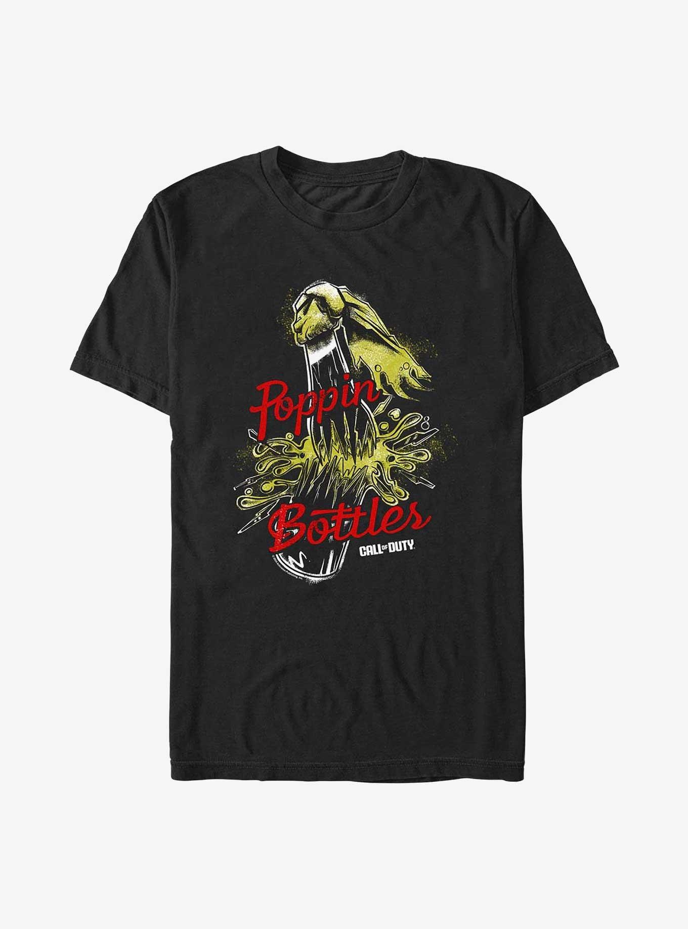 Call of Duty Poppin Bottles T-Shirt, BLACK, hi-res