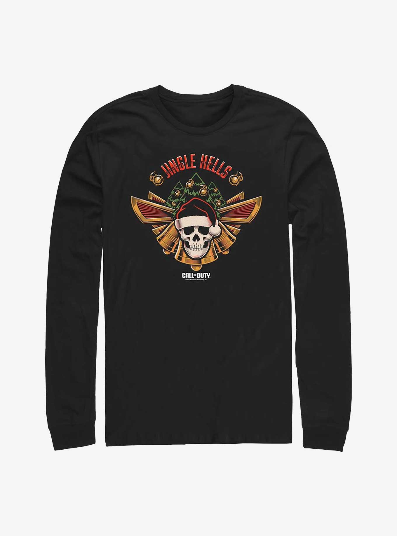 Call of Duty Jingle Hells Long-Sleeve T-Shirt, BLACK, hi-res