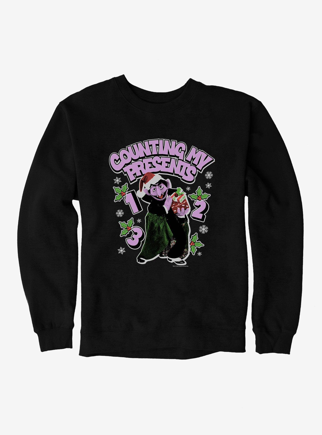 Sesame Street Counting My Presents Sweatshirt, , hi-res