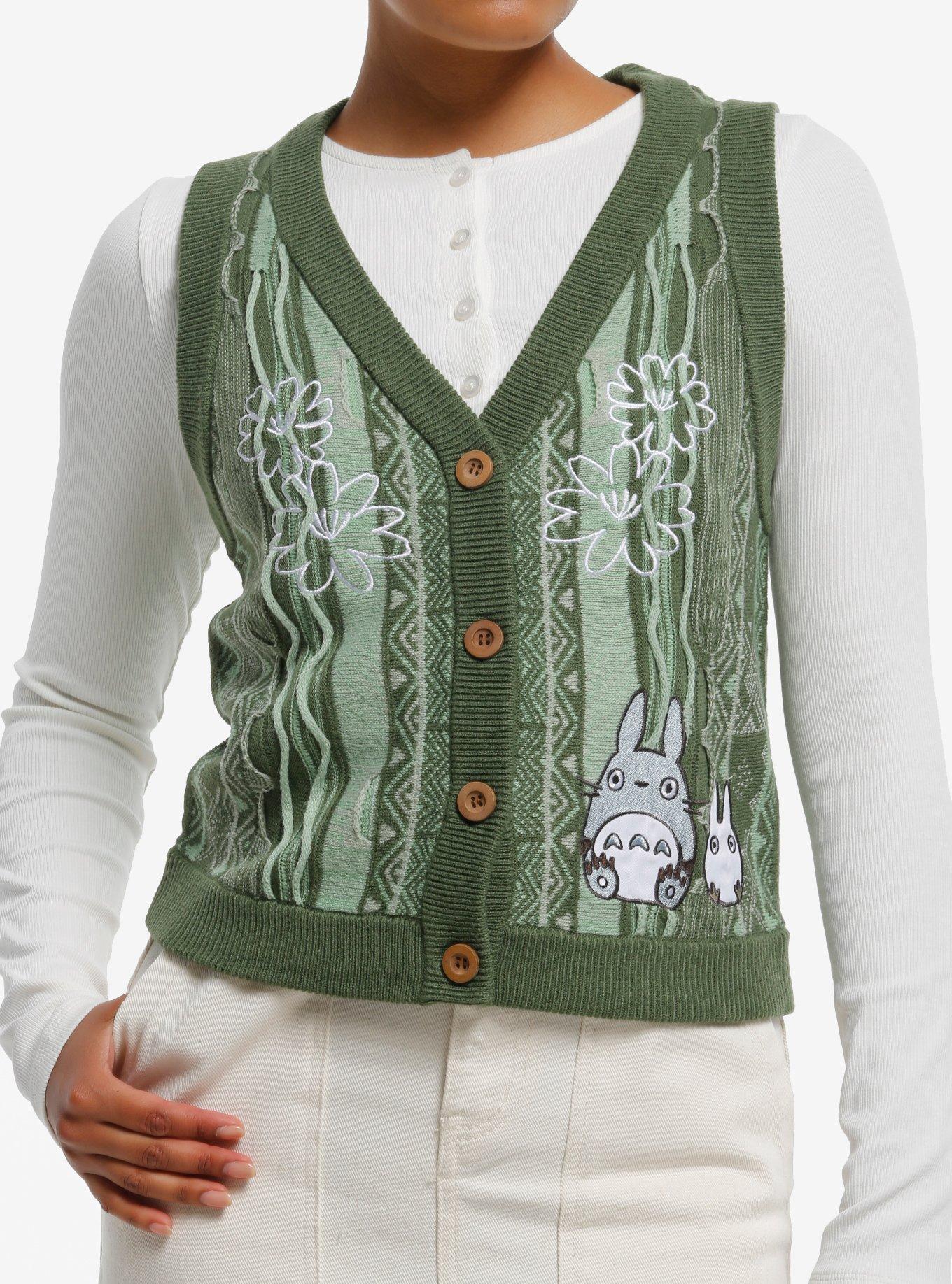 Her Universe Studio Ghibli® My Neighbor Totoro Summer Pattern Knit Vest, , hi-res