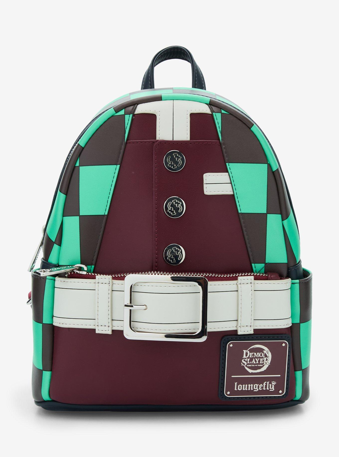 hot topic demon slayer mini backpack Loungefly Demon Slayer Tanjiro Kamado Mini