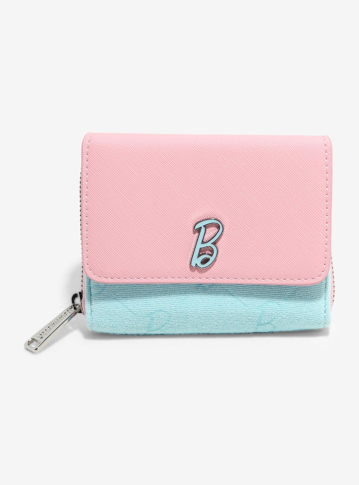 Loungefly Barbie Pink & Blue Mini Wallet, , hi-res
