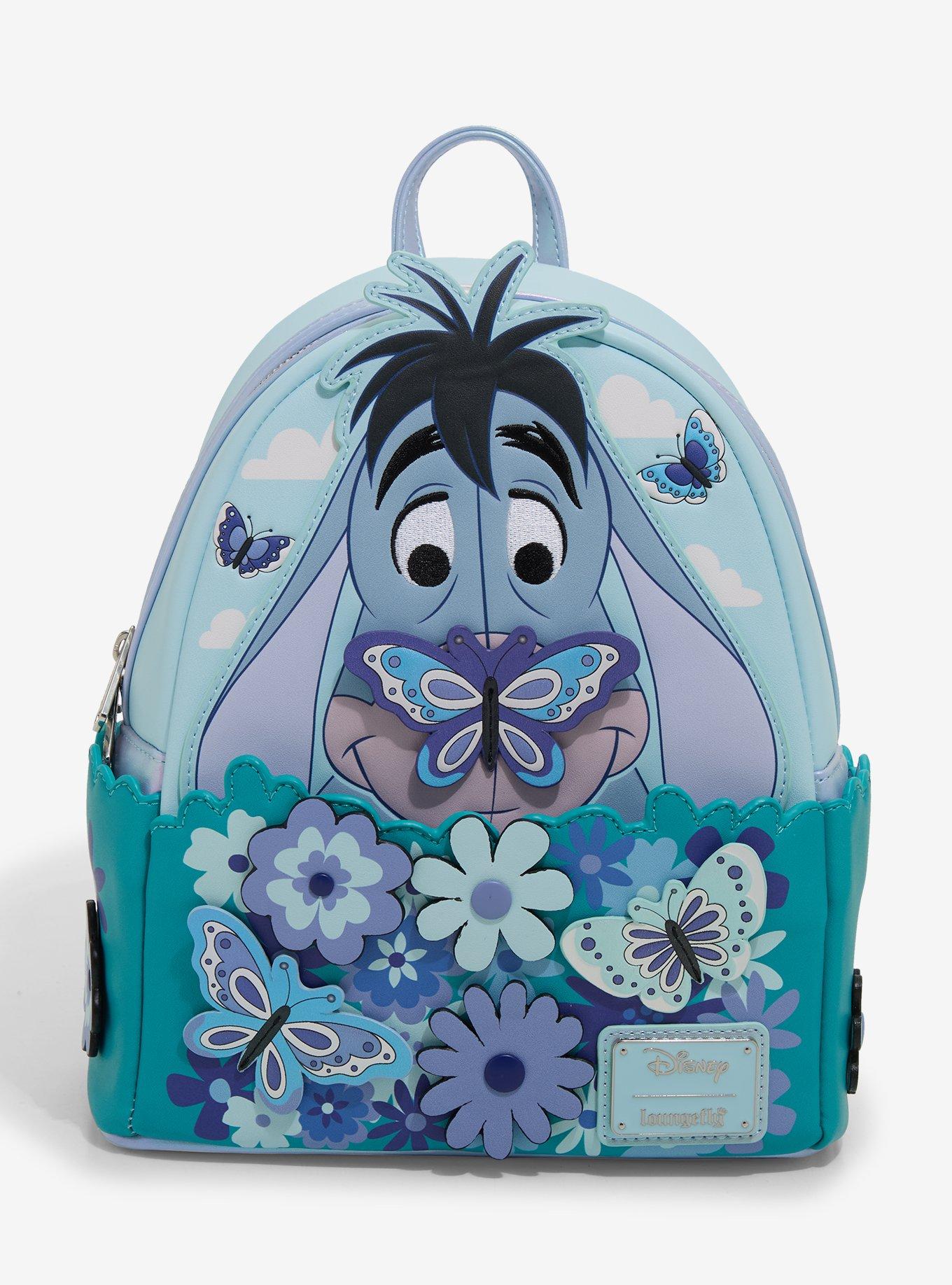 Loungefly Disney Winnie The Pooh Eeyore Butterflies & Flowers Mini Backpack, , hi-res