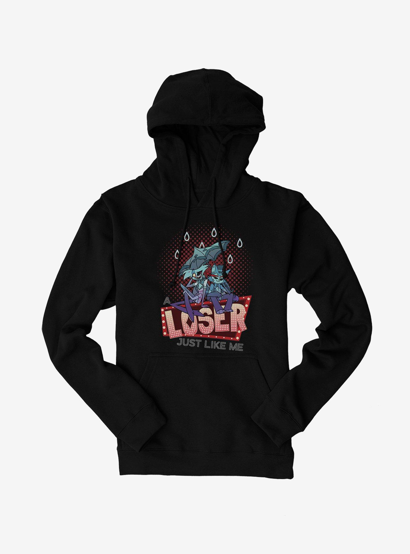 Hazbin Hotel Husk & Angel Dust Loser Hoodie, , hi-res