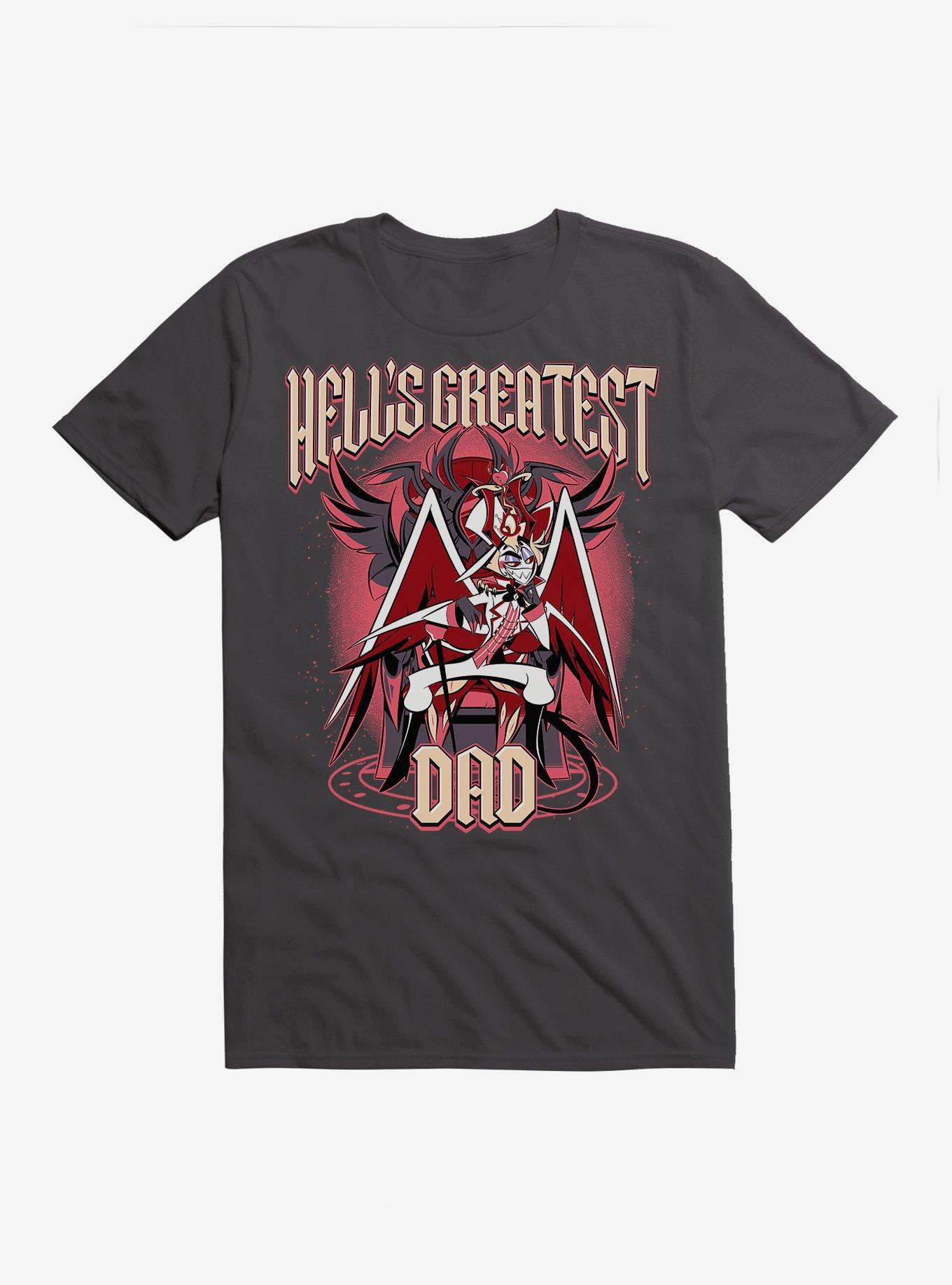 Hazbin Hotel Hell's Greatest Dad Lucifer T-Shirt, HEAVY METAL, hi-res
