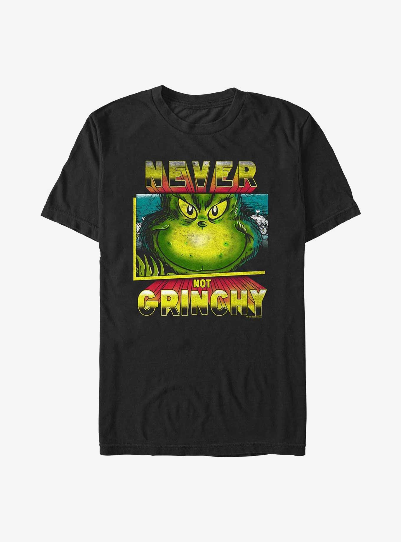 Dr. Seuss Grinch Closeup T-Shirt, , hi-res