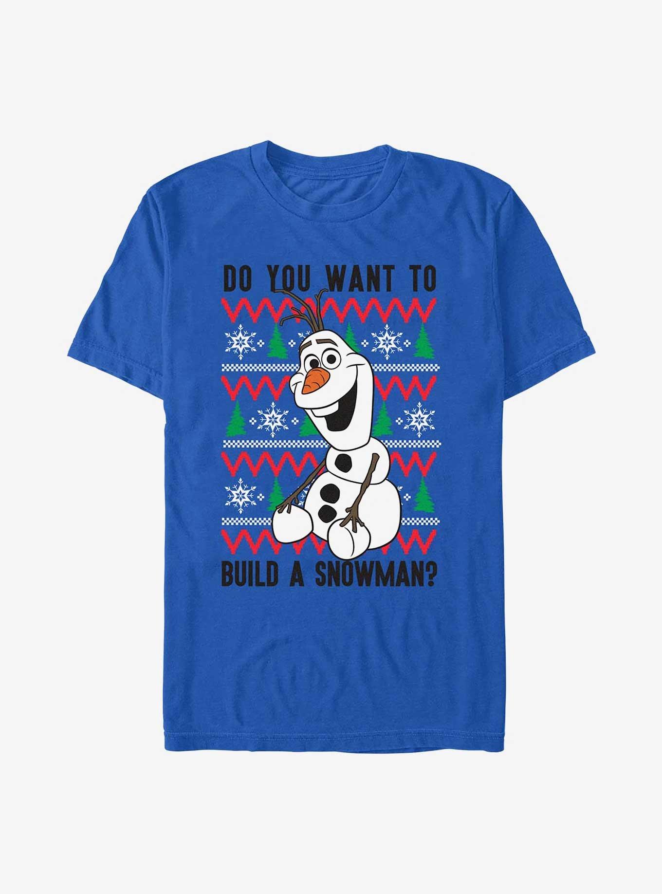 Disney Frozen Olaf Snowman T-Shirt, , hi-res