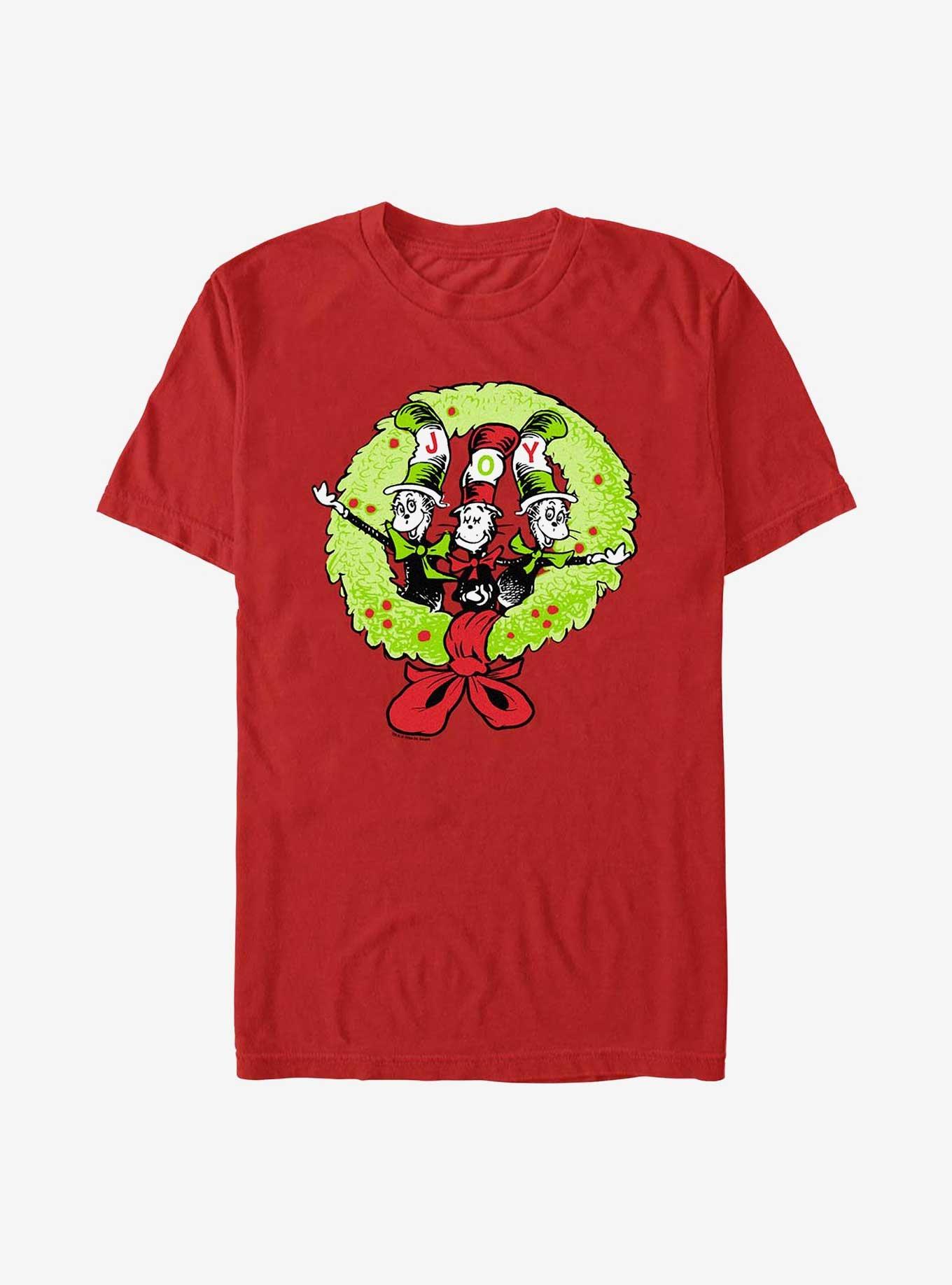 Dr. Seuss Little Cat Joys T-Shirt, RED, hi-res