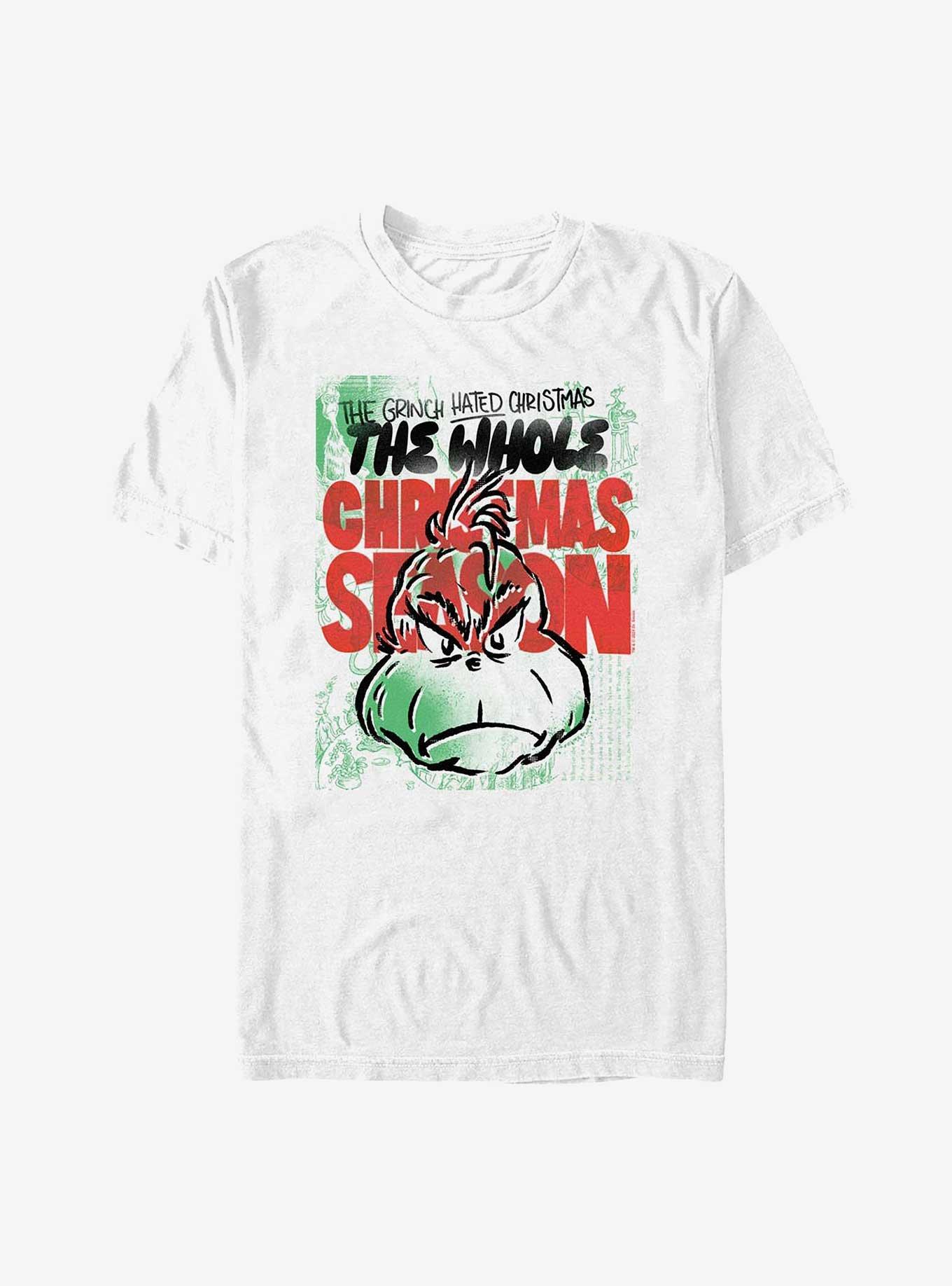 Dr. Seuss Hated Christmas Season T-Shirt, , hi-res