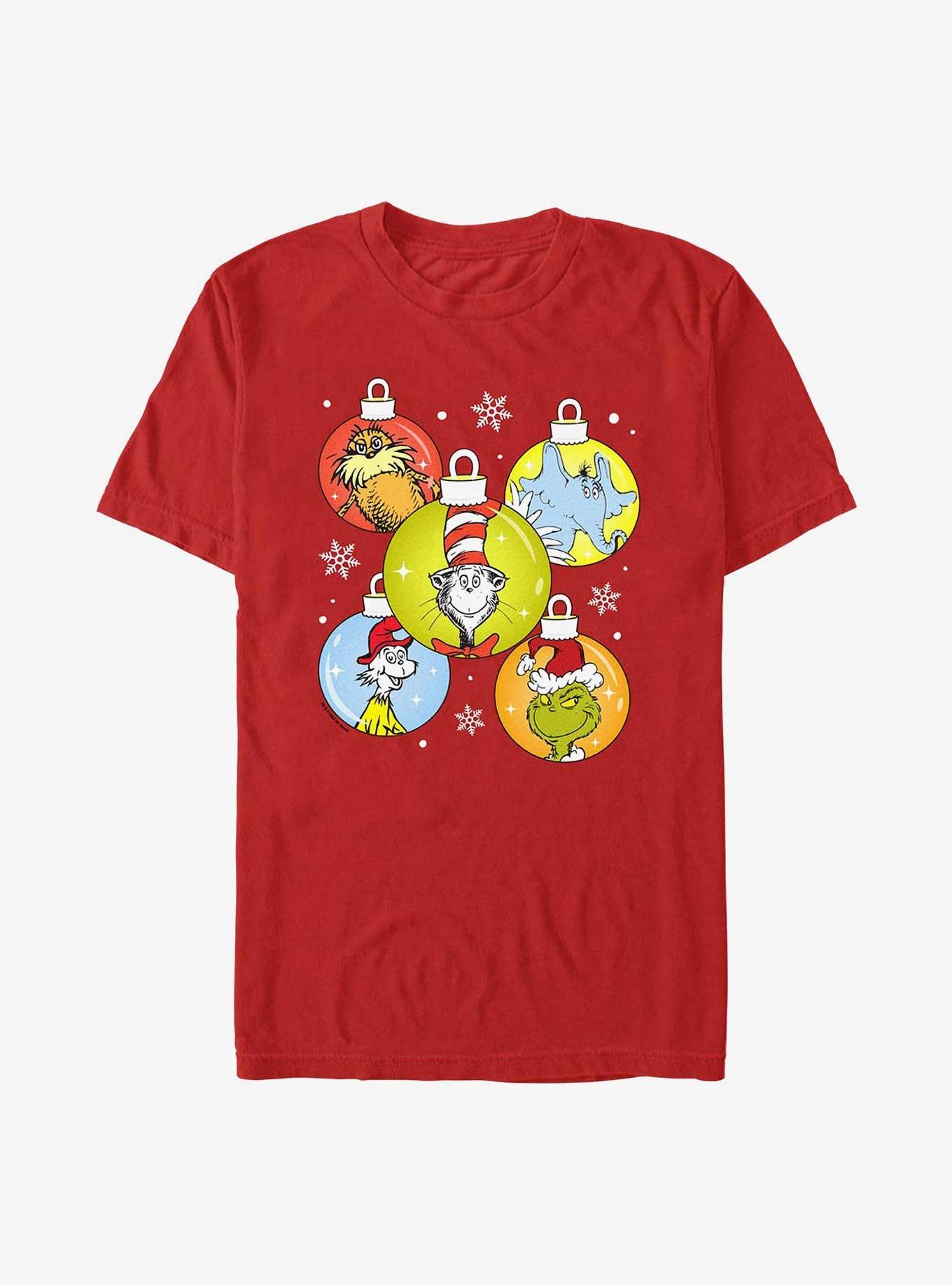 Dr. Seuss Christmas Spheres T-Shirt, , hi-res