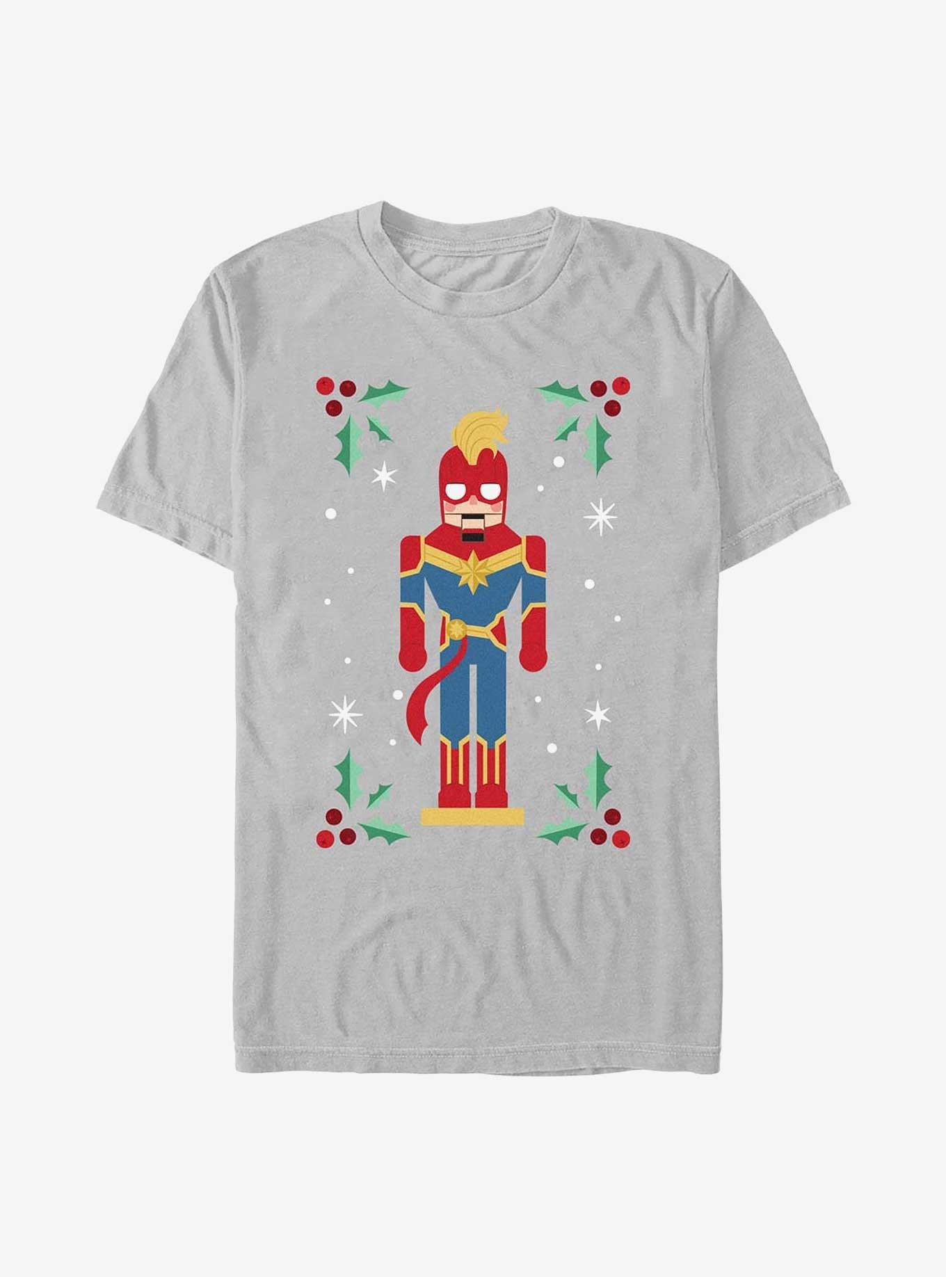 Marvel Captain Marvel Mistletoe Framed T-Shirt, , hi-res