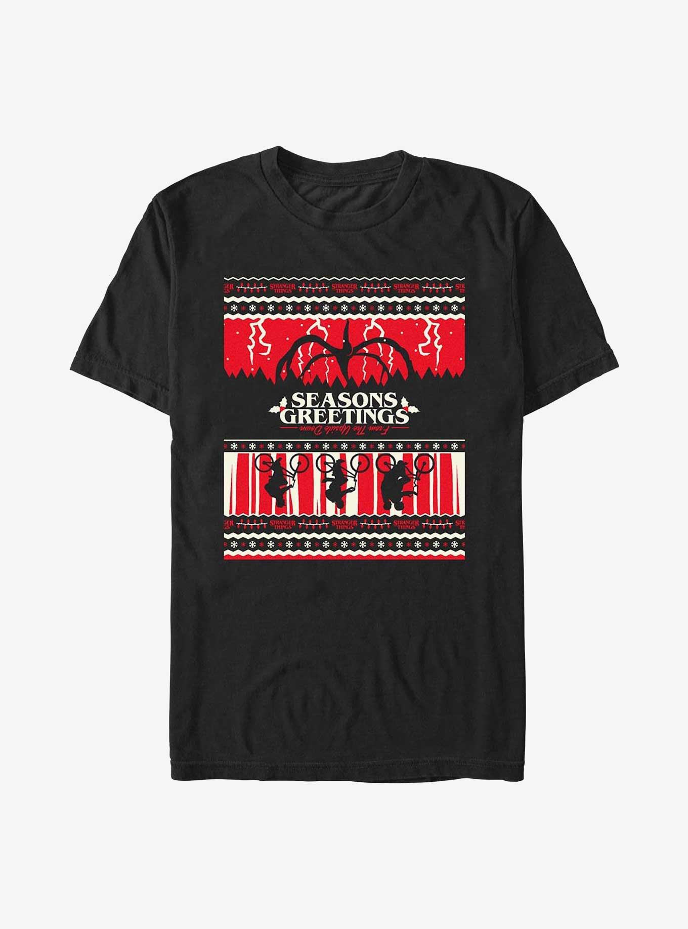 Stranger Things Seasons Greetings T-Shirt, , hi-res