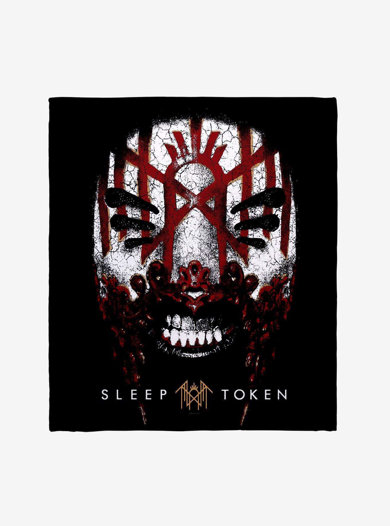 Sleep Token Vessel Mask Throw Blanket, , hi-res