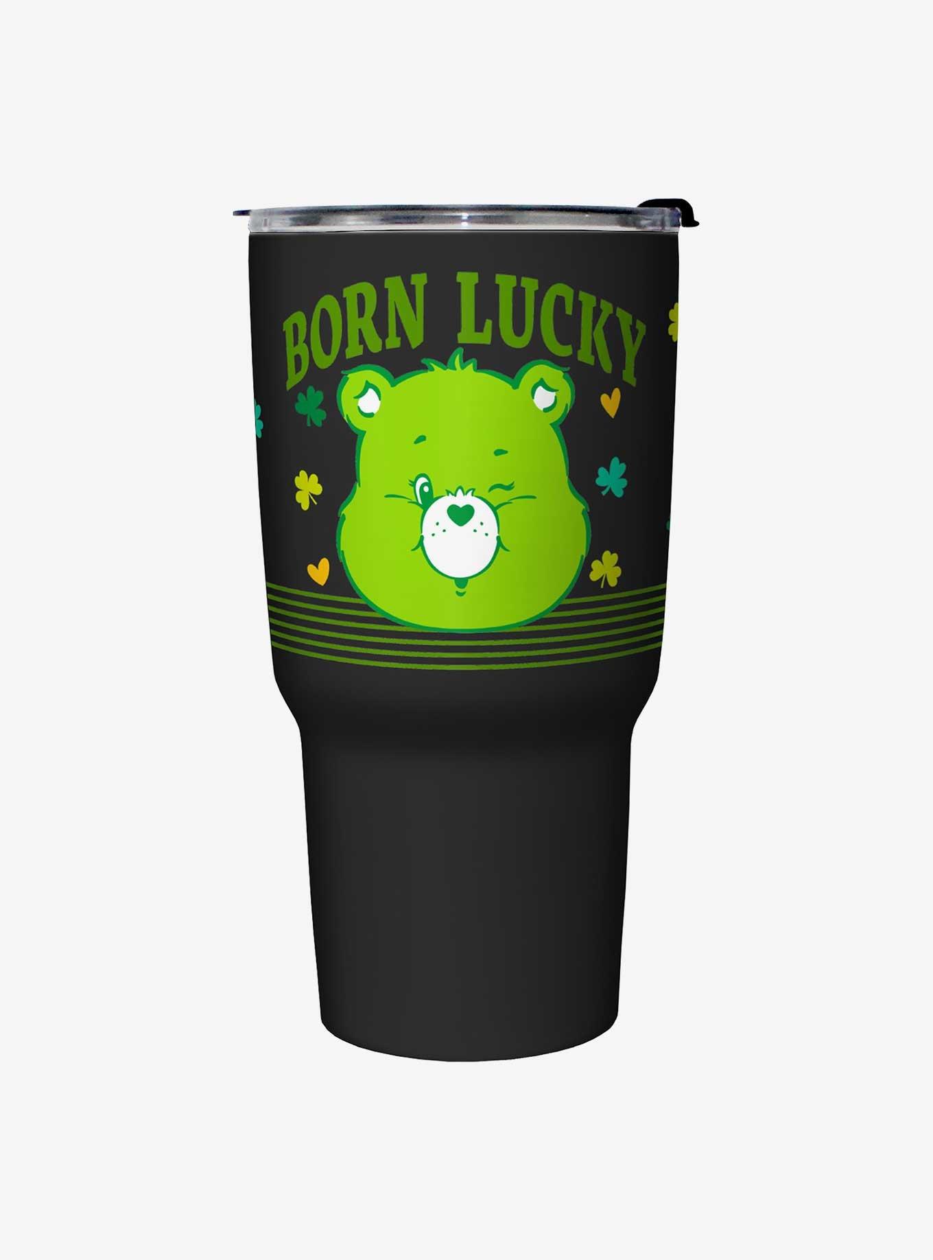 Care Bears Born Lucky Bear Head Travel Mug, , hi-res