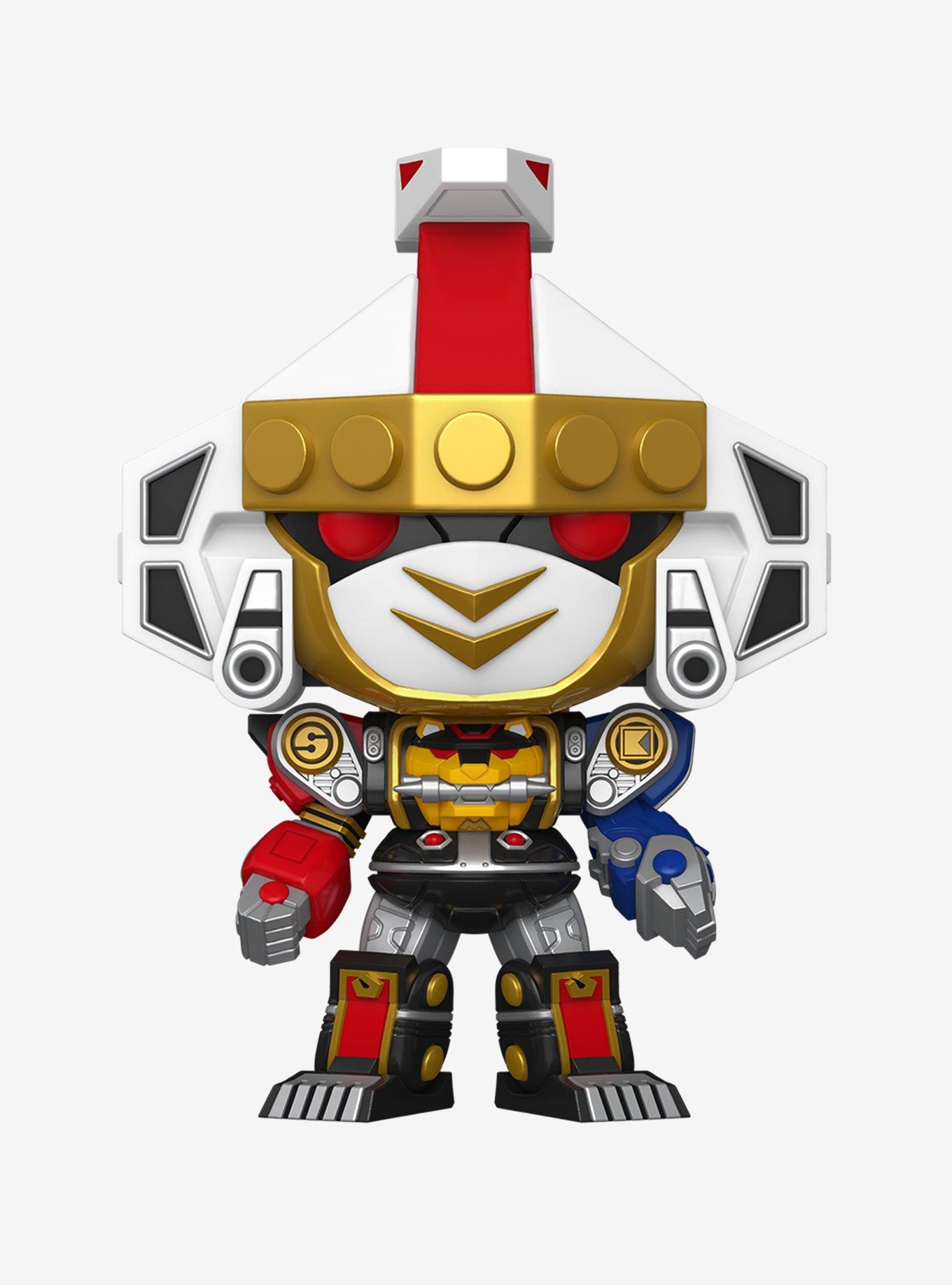 Funko Pop! Movies Mighty Morphin Power Rangers: The Movie Ninja Megazord Metallic Vinyl Figure, , hi-res