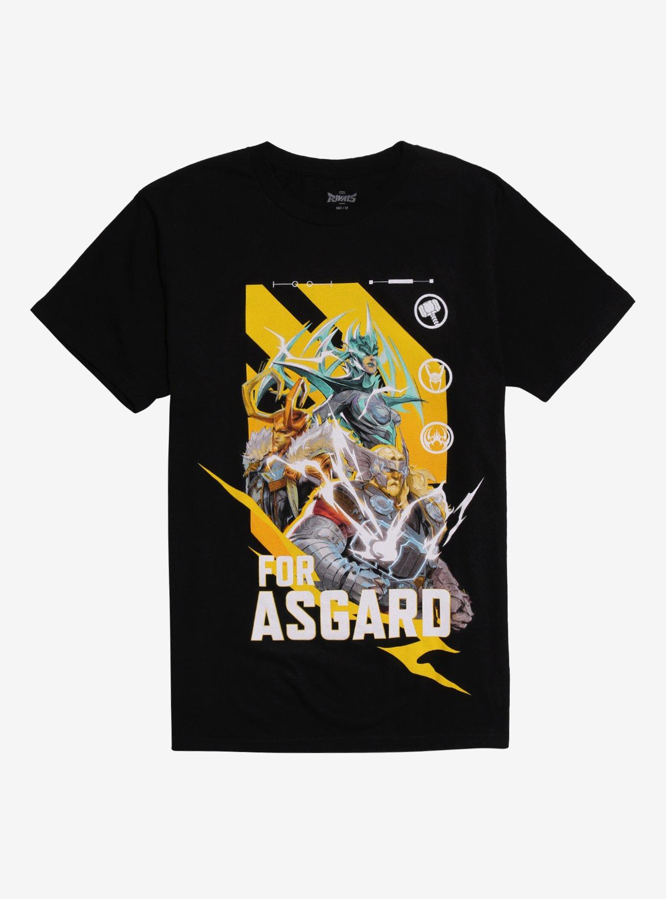 Marvel Rivals For Asgard T-Shirt, BLACK, hi-res