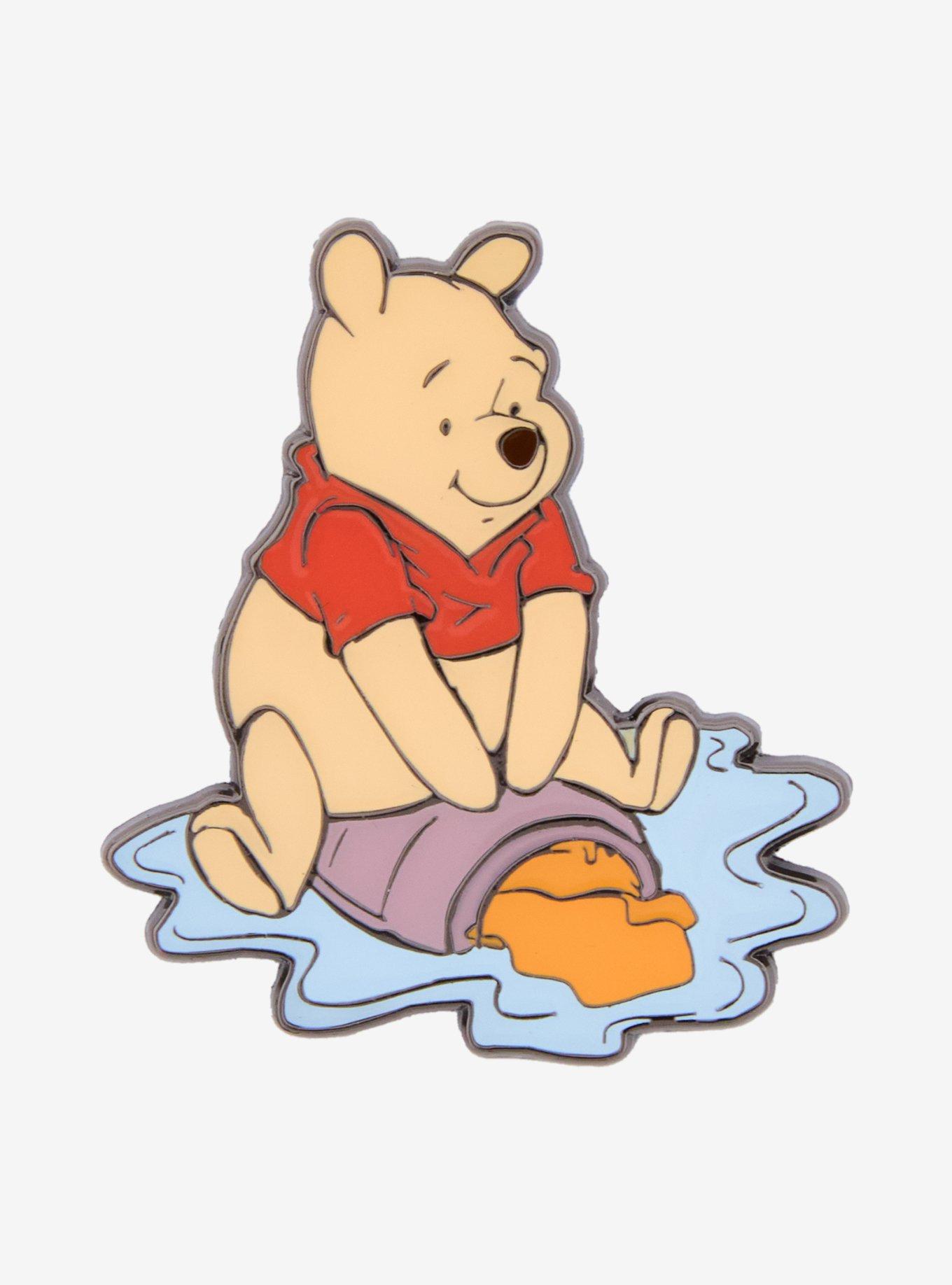 Loungefly Disney Winnie the Pooh Honey Pot Puddle Enamel Pin, , hi-res