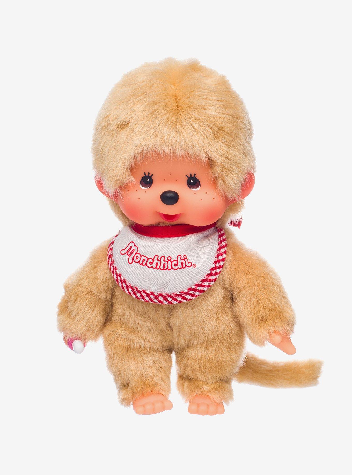 Monchhichi Beige Boy Doll, , hi-res