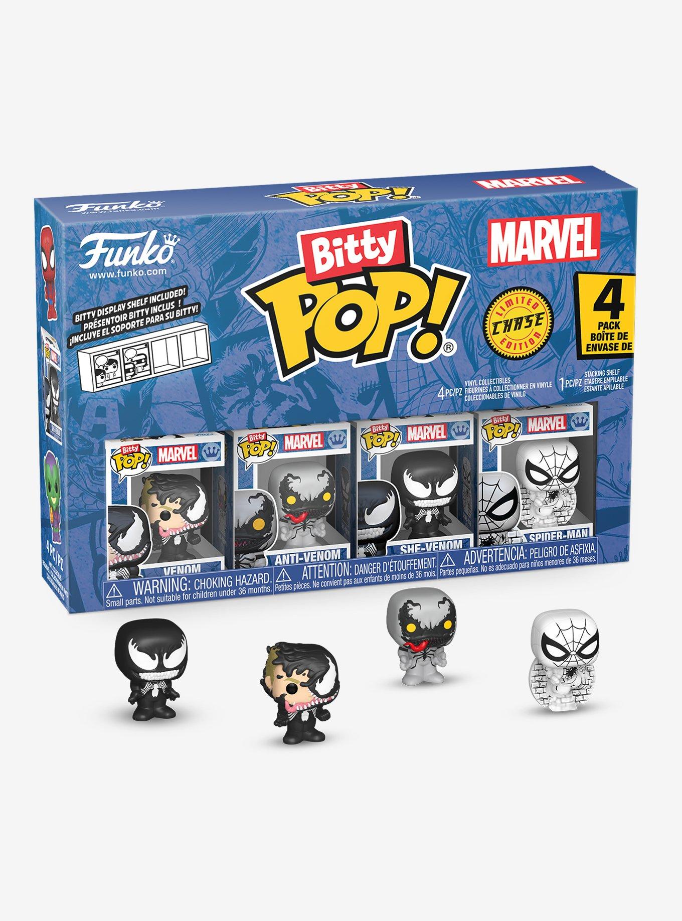 Funko Bitty Pop! Marvel Spider-Man Venom & Friends Mini Vinyl Figure Set, , hi-res
